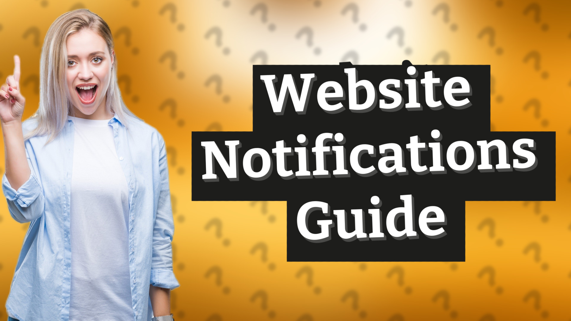 Website Notifications Guide