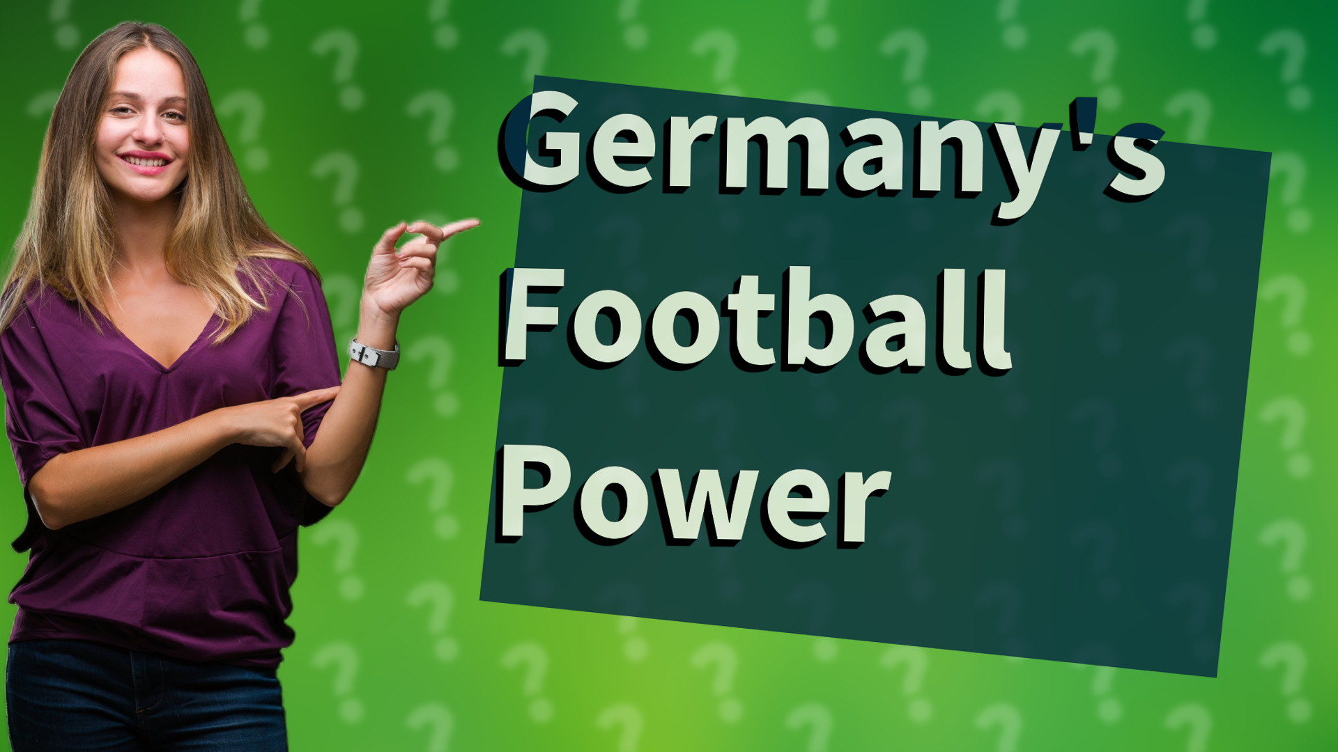 Germany's Football Power