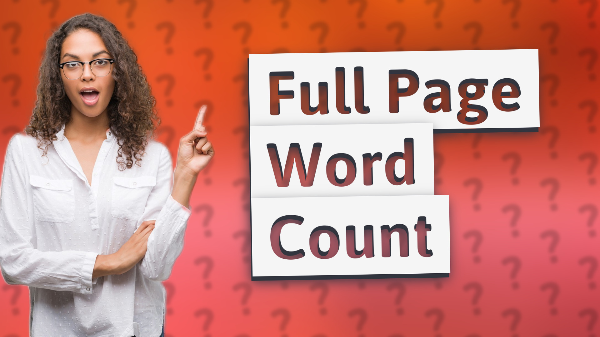 Full Page Word Count