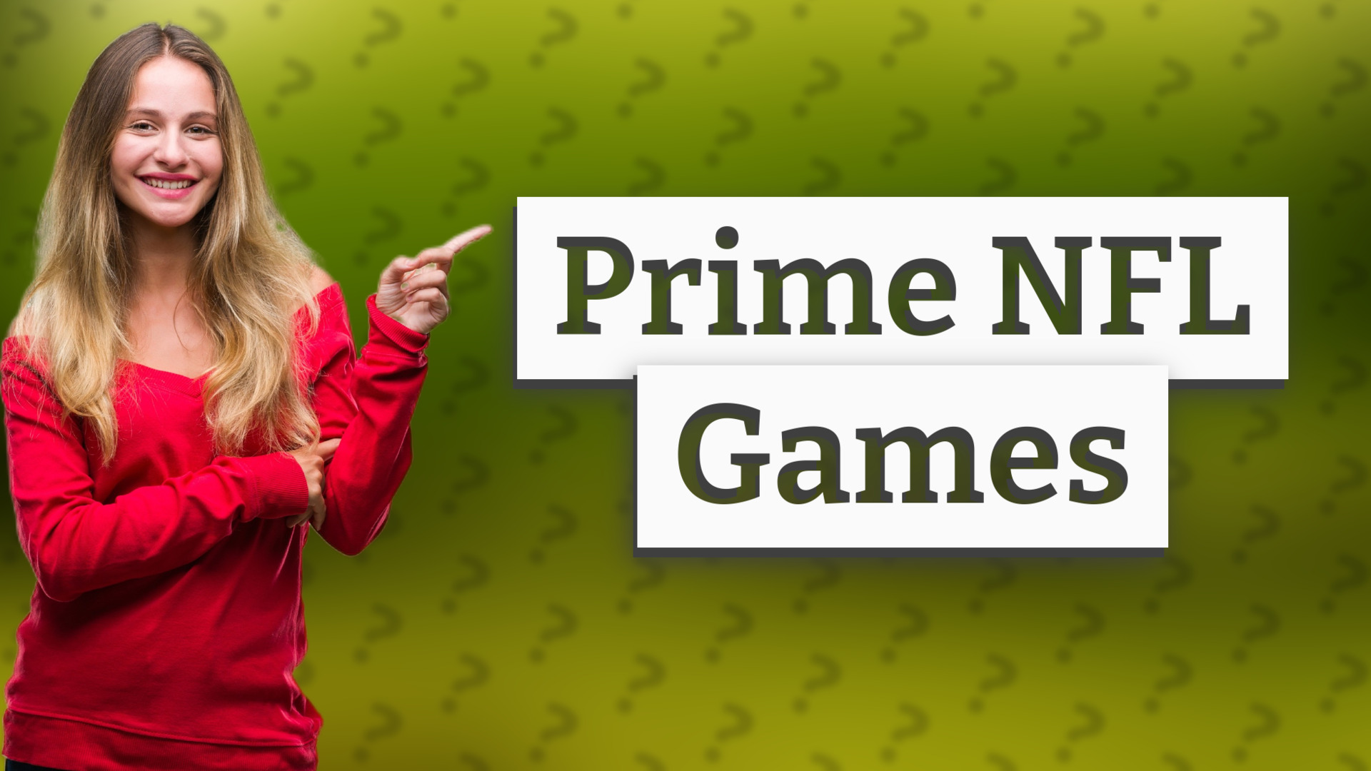 Prime NFL Games