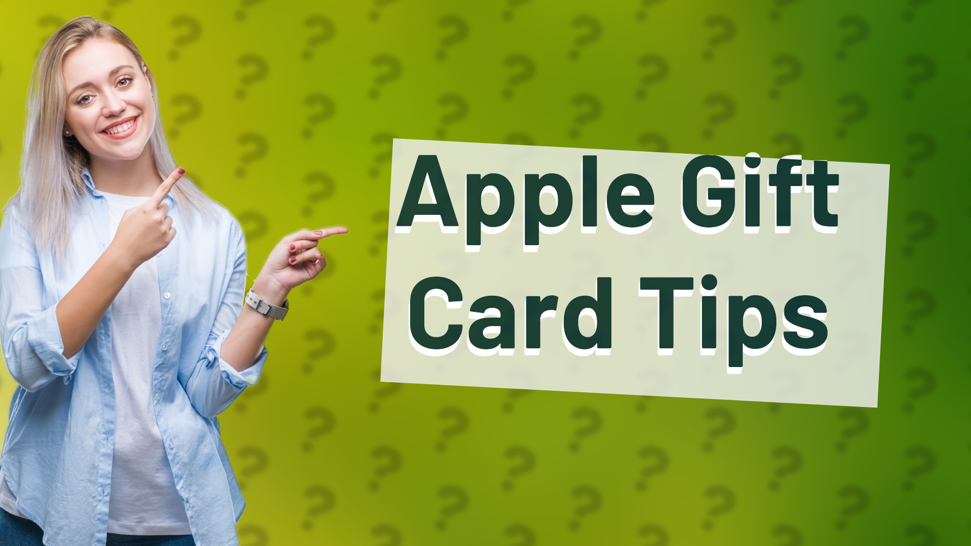 Apple Gift Card Tips