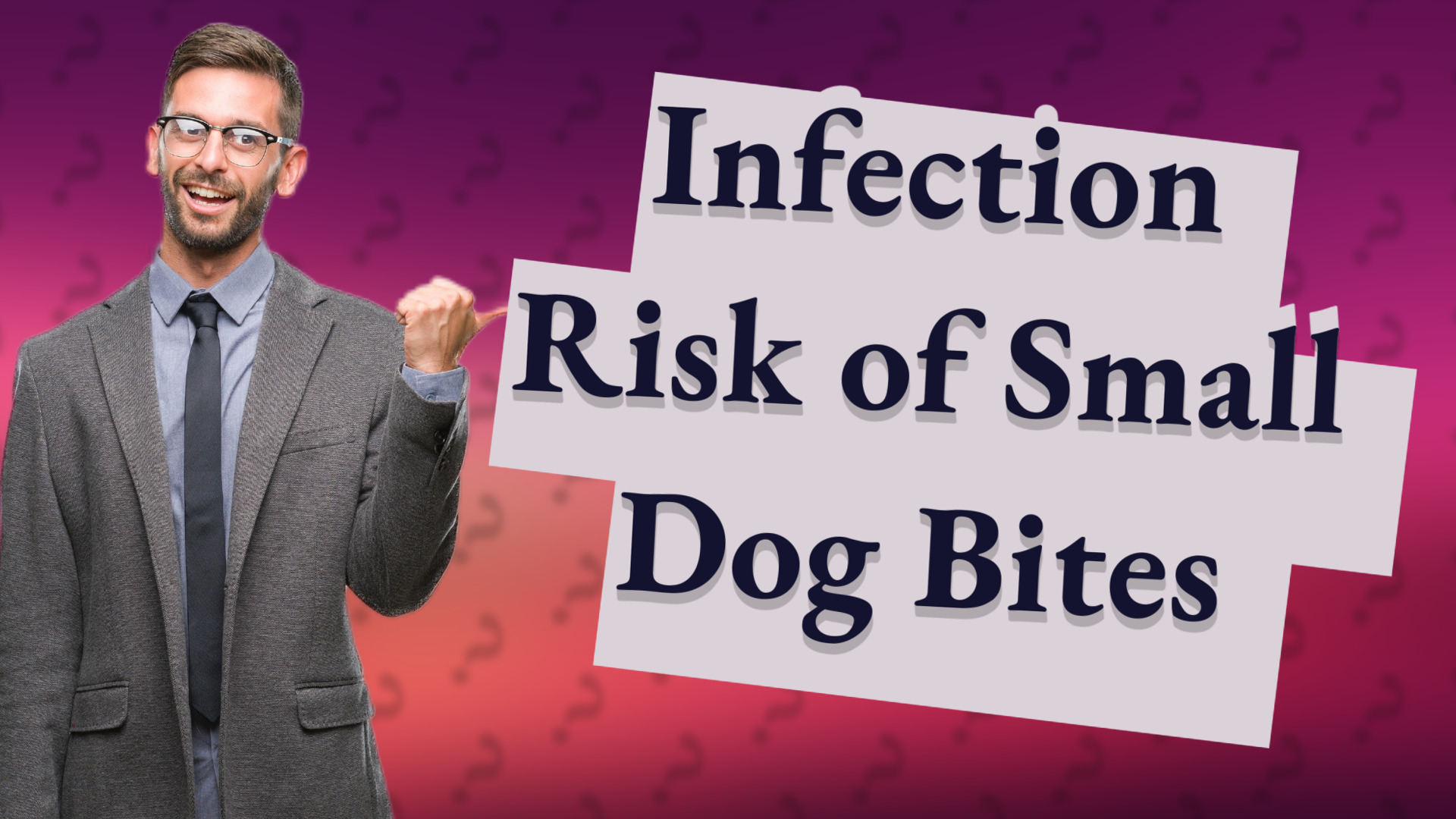 Infection Risk of Small Dog Bites