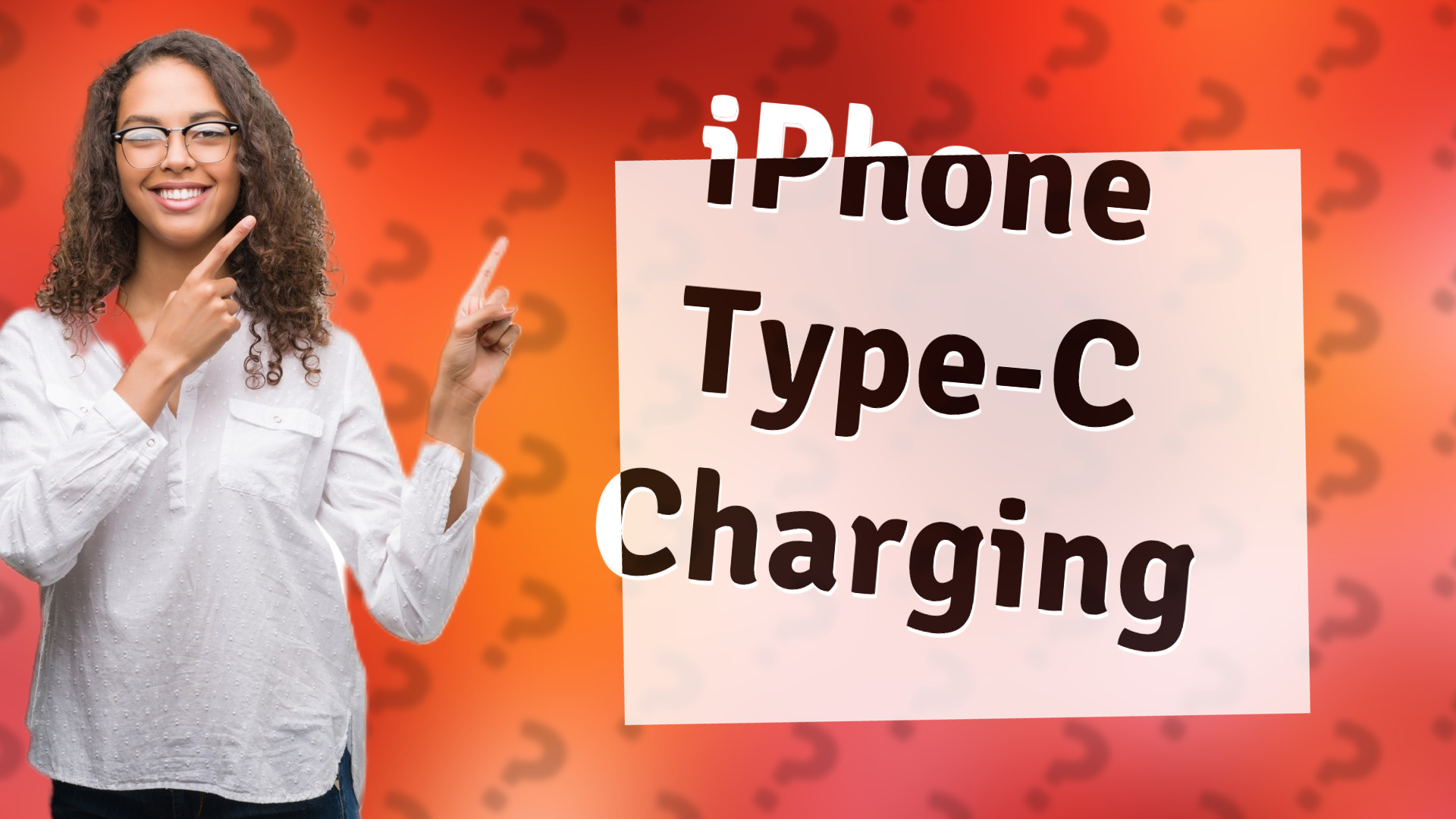iPhone Type-C Charging