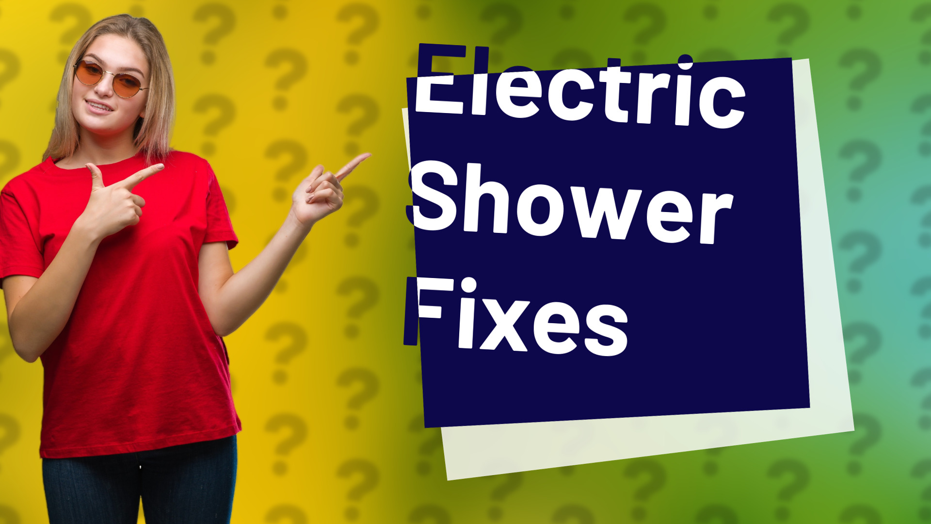 Electric Shower Fixes