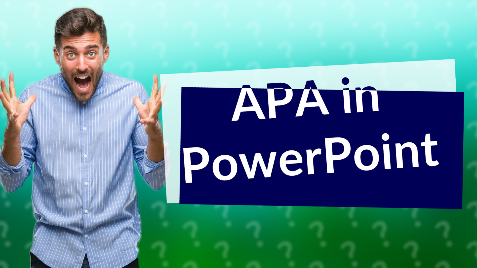 APA in PowerPoint