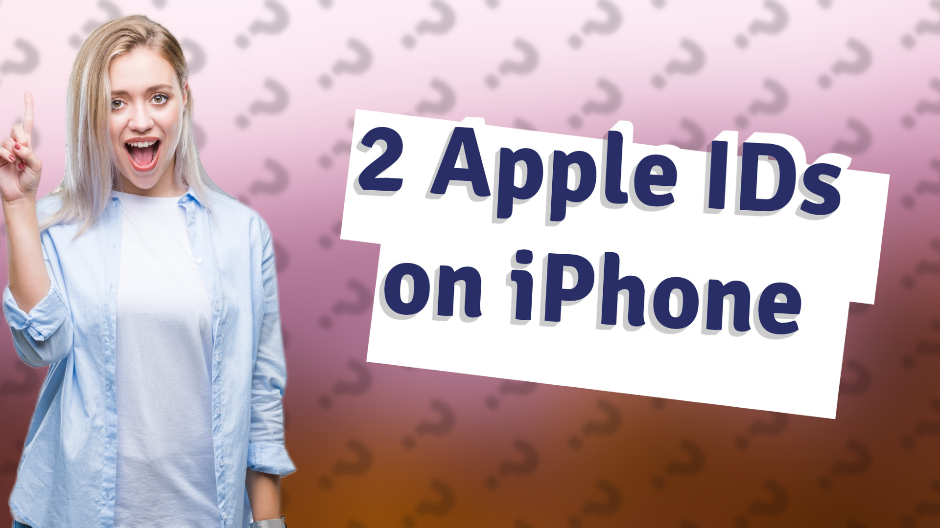 2 Apple IDs on iPhone