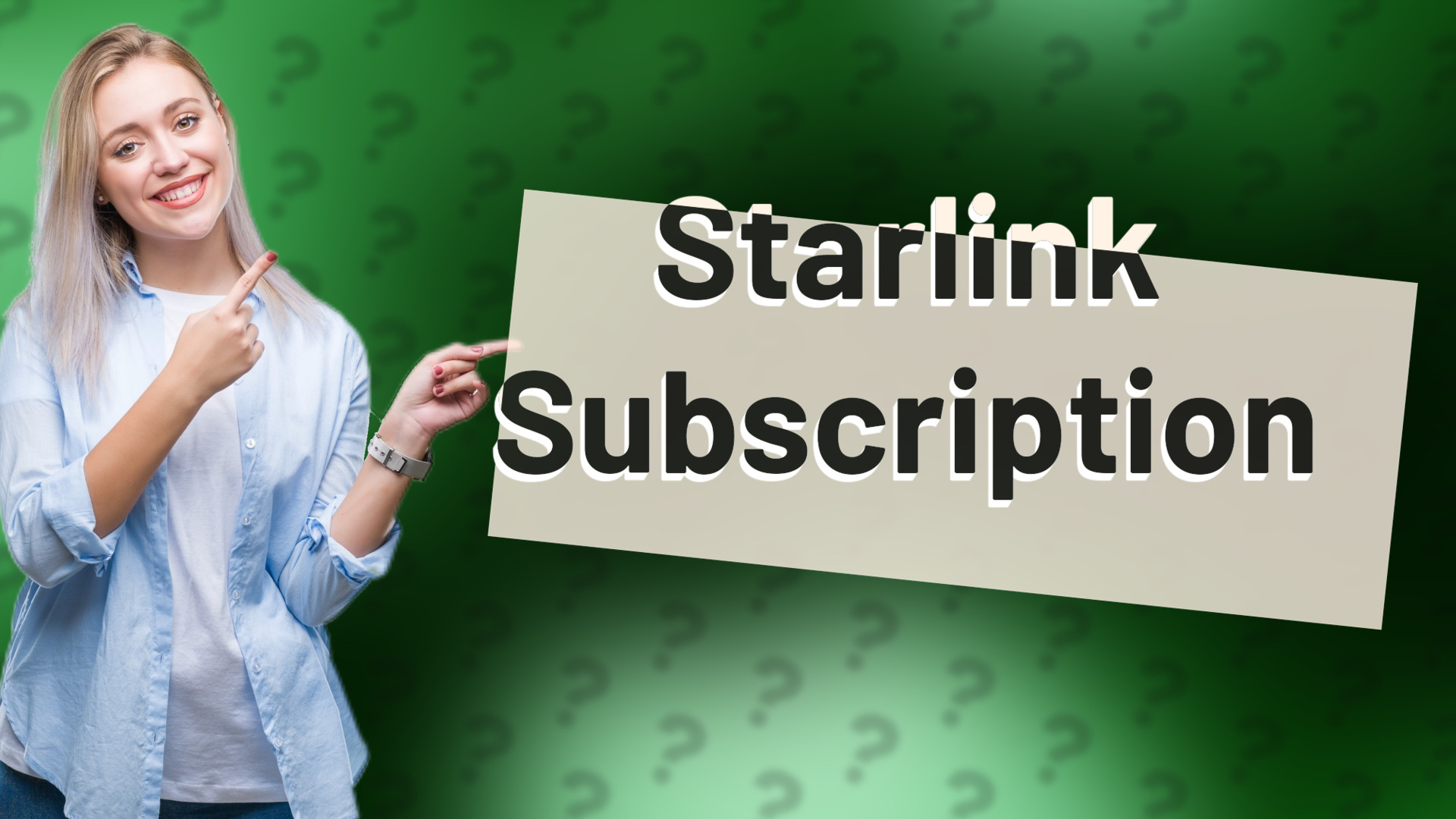Starlink Subscription