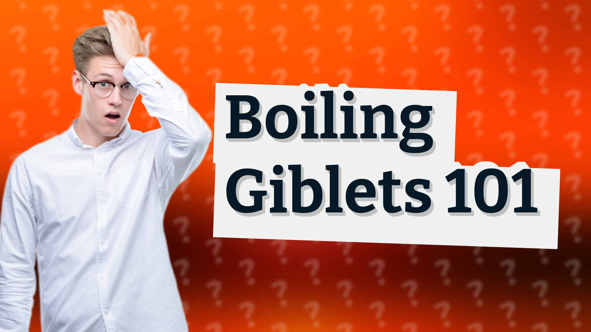 Boiling Giblets 101