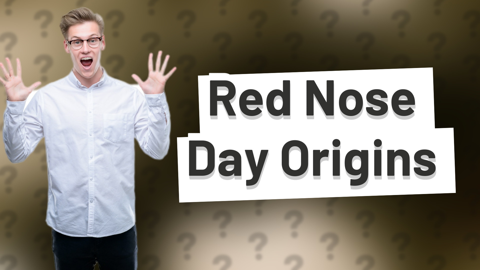 Red Nose Day Origins