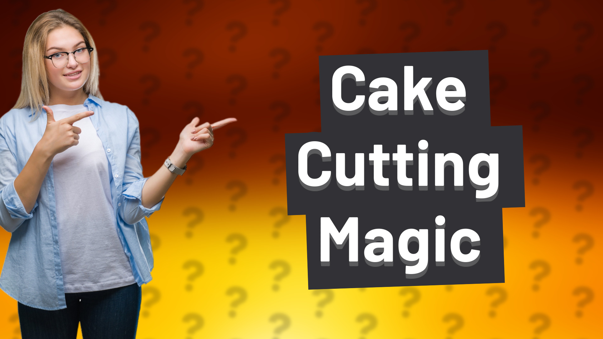 Cake Cutting Magic