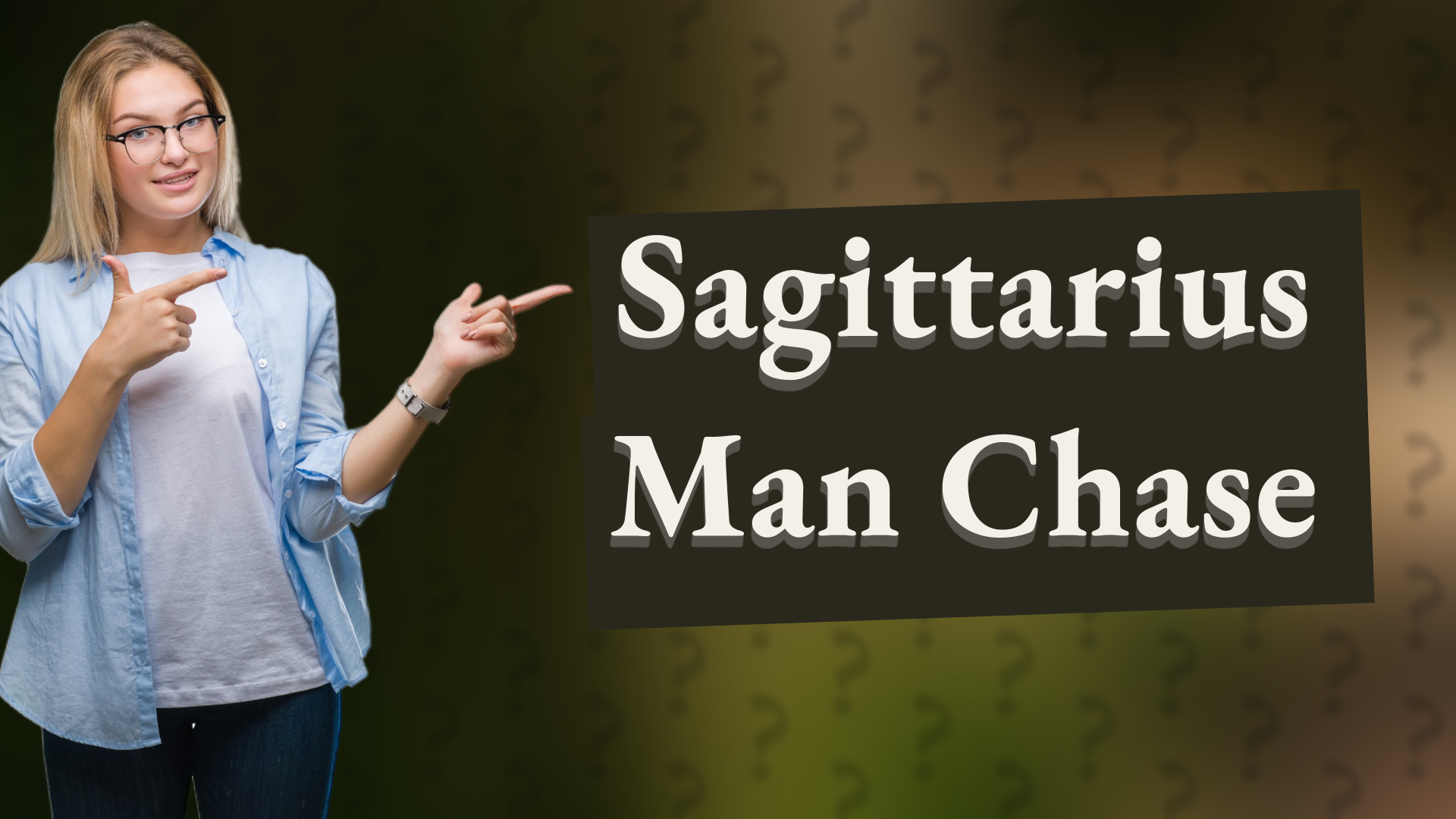Sagittarius Man Chase