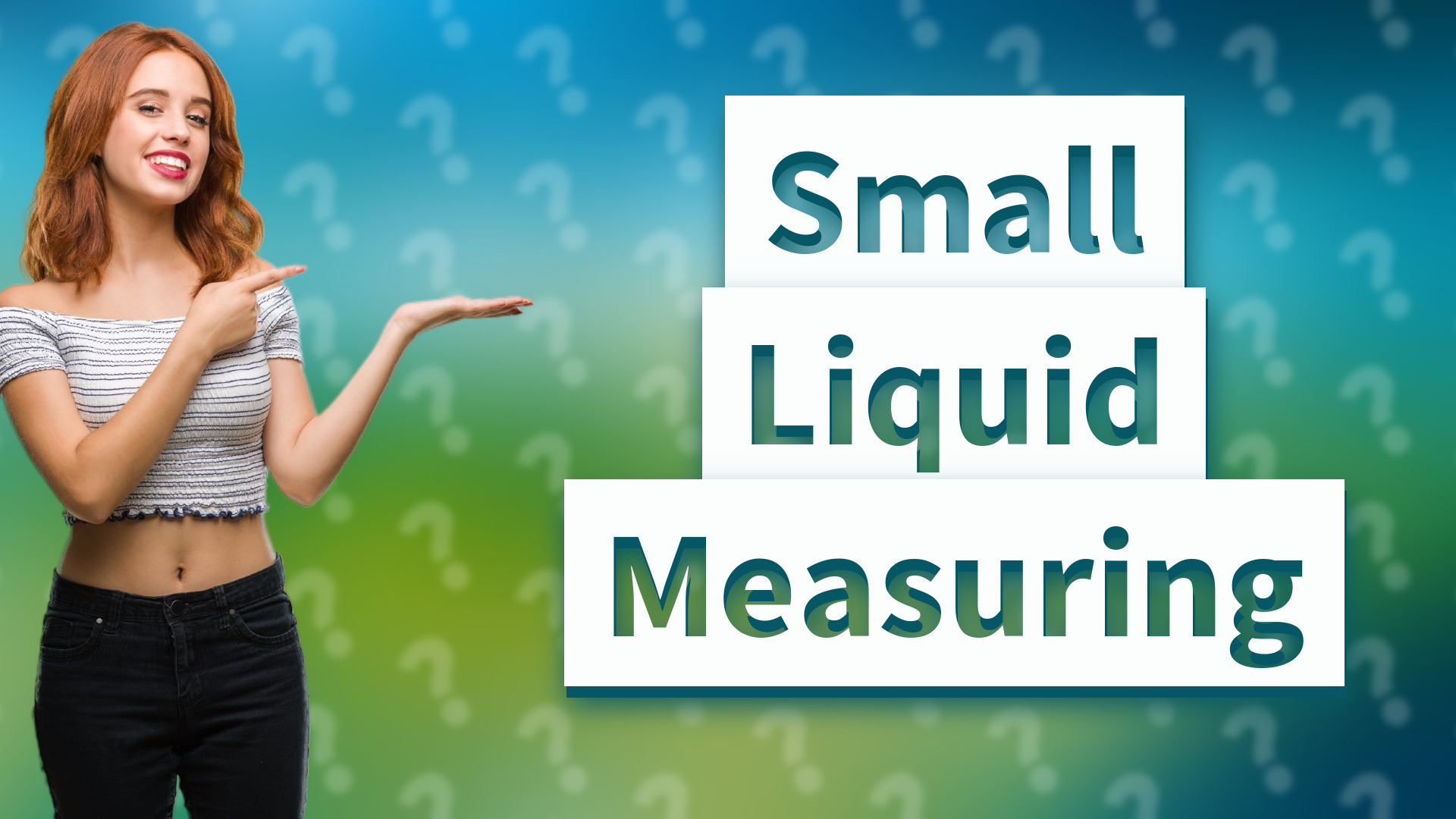 Small Liquid Measuring