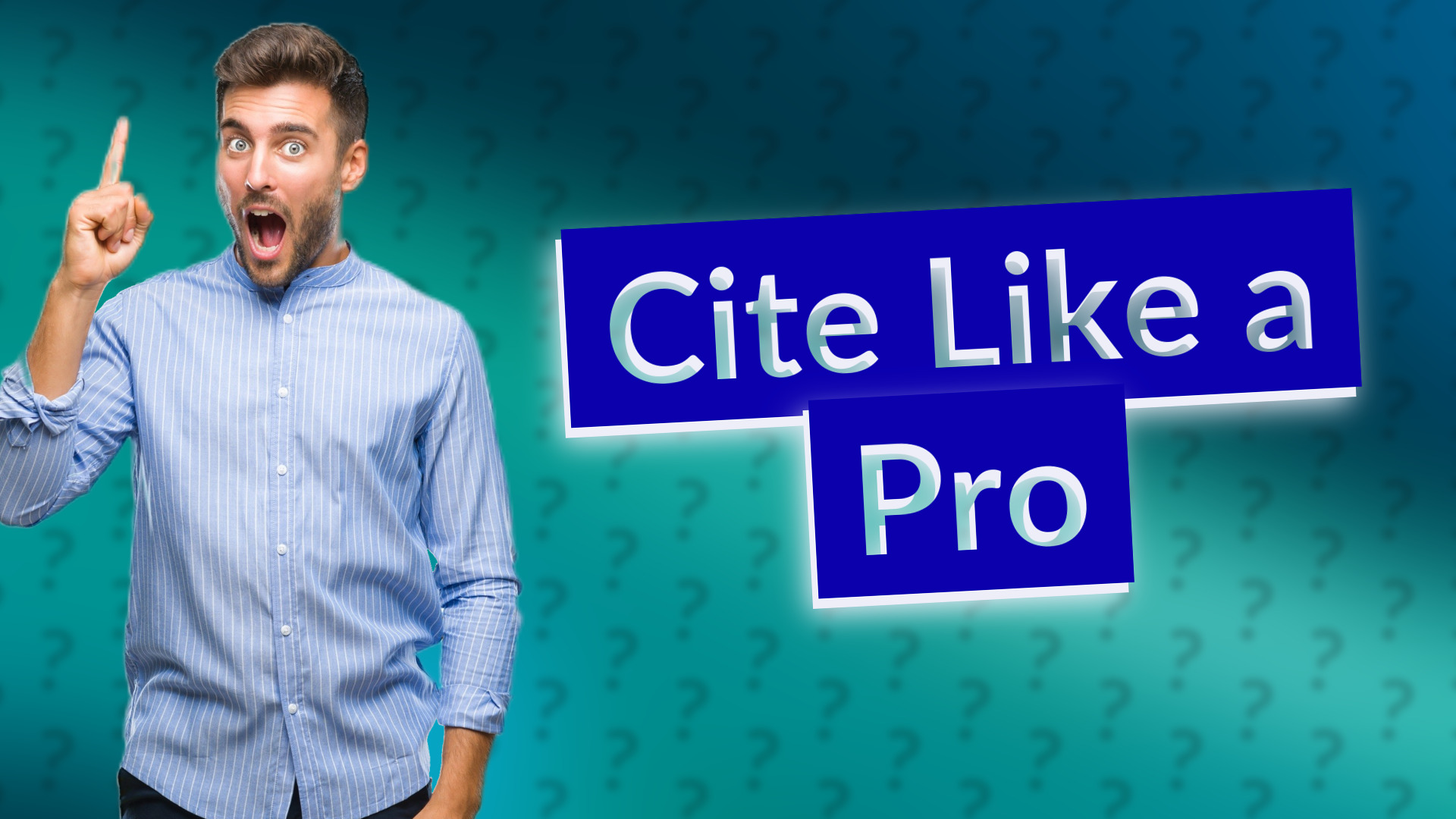 Cite Like a Pro