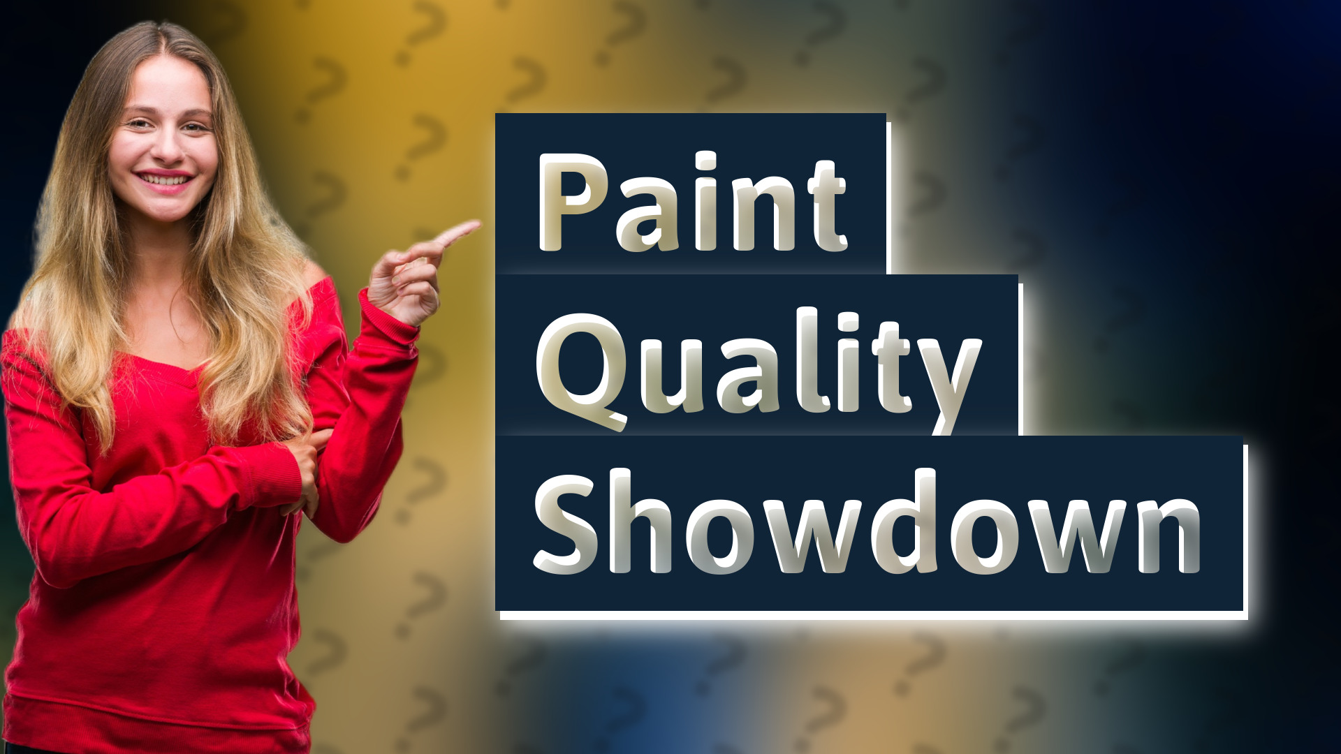 Paint Quality Showdown