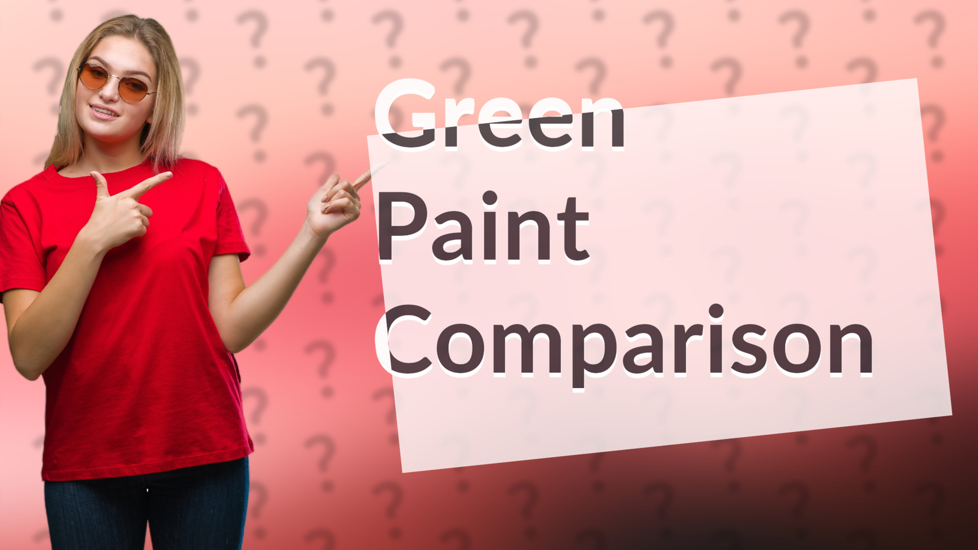 Green Paint Comparison