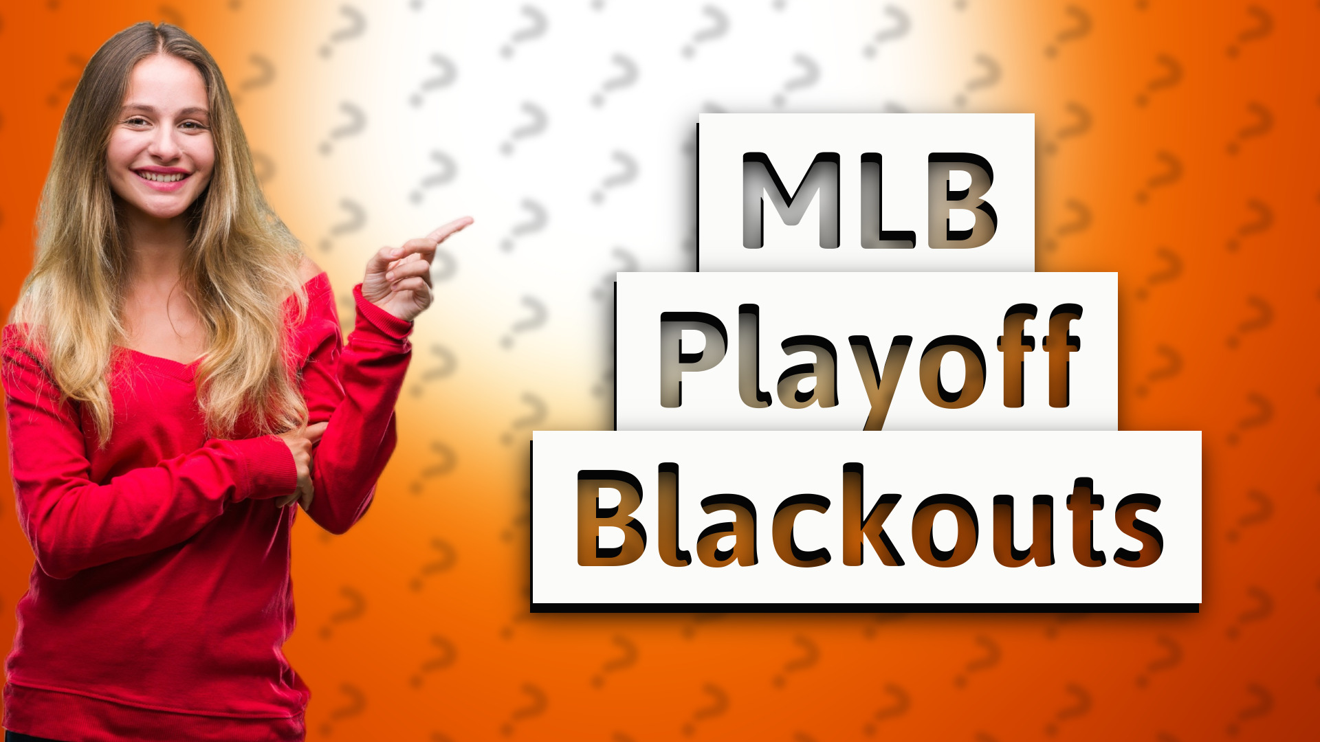 MLB Playoff Blackouts