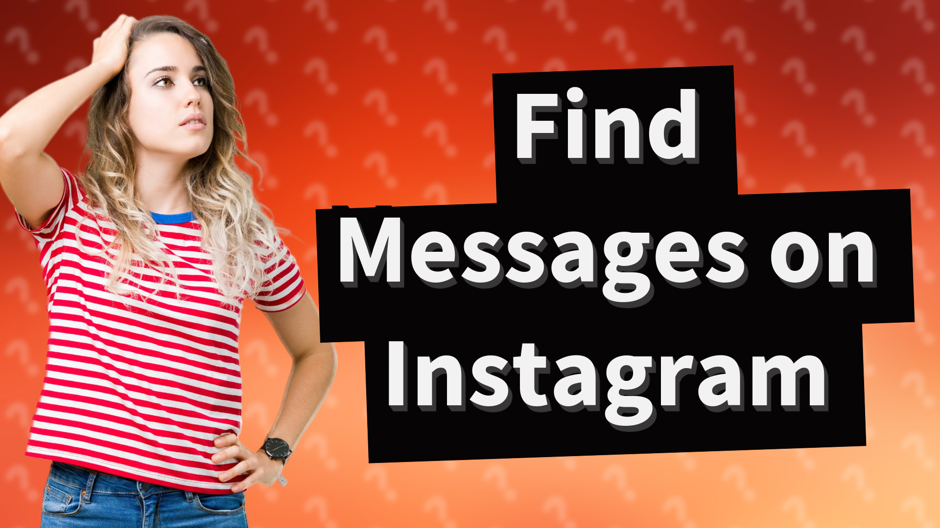 Find Messages on Instagram