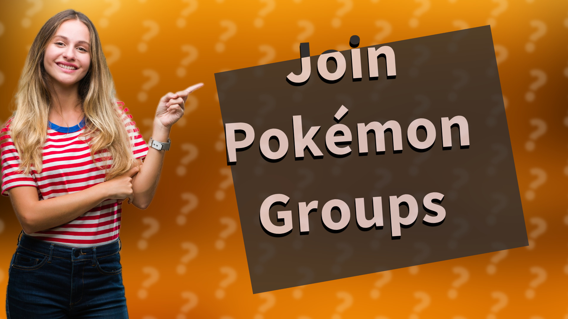 Join Pokémon Groups