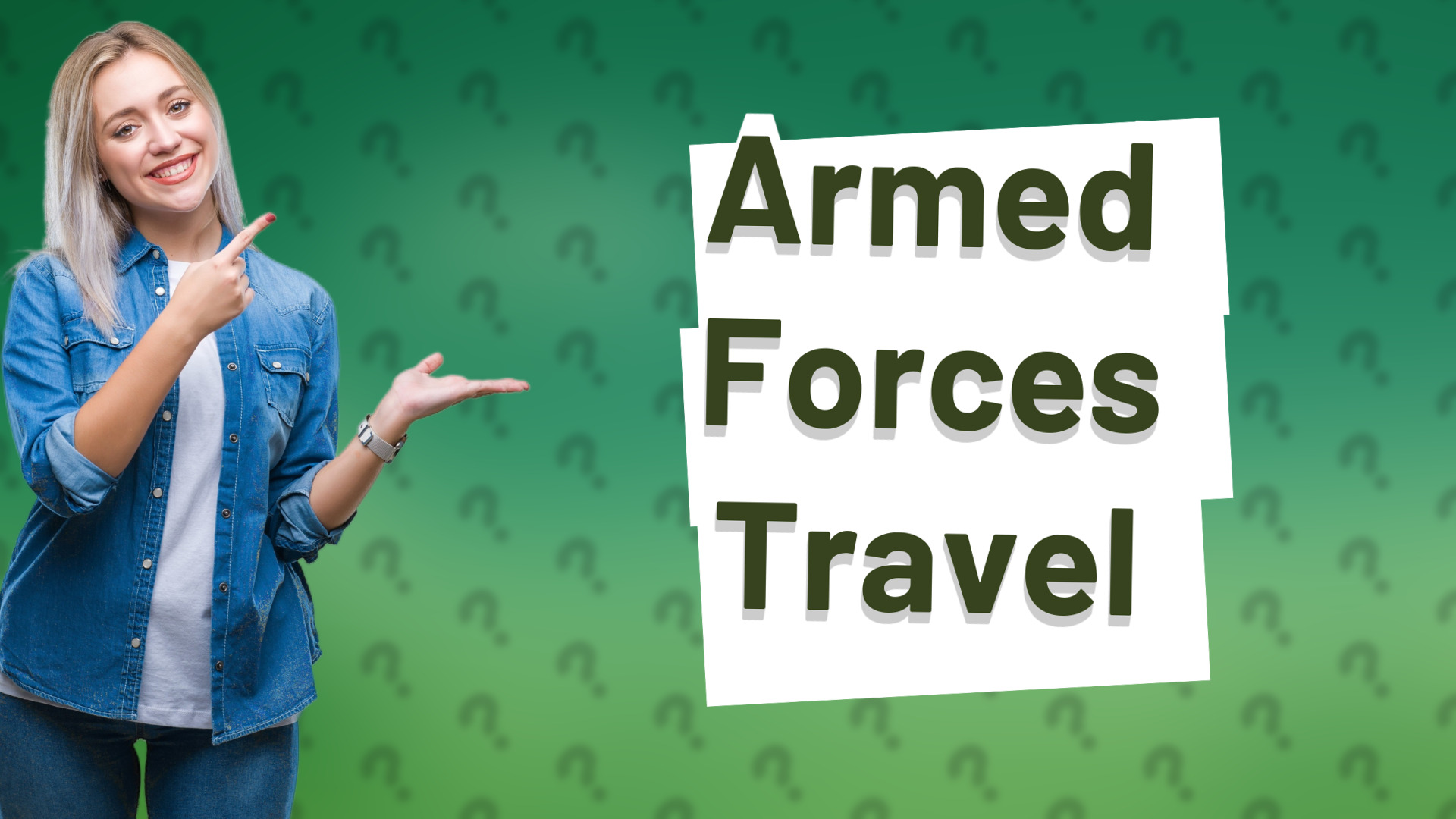 Armed Forces Travel