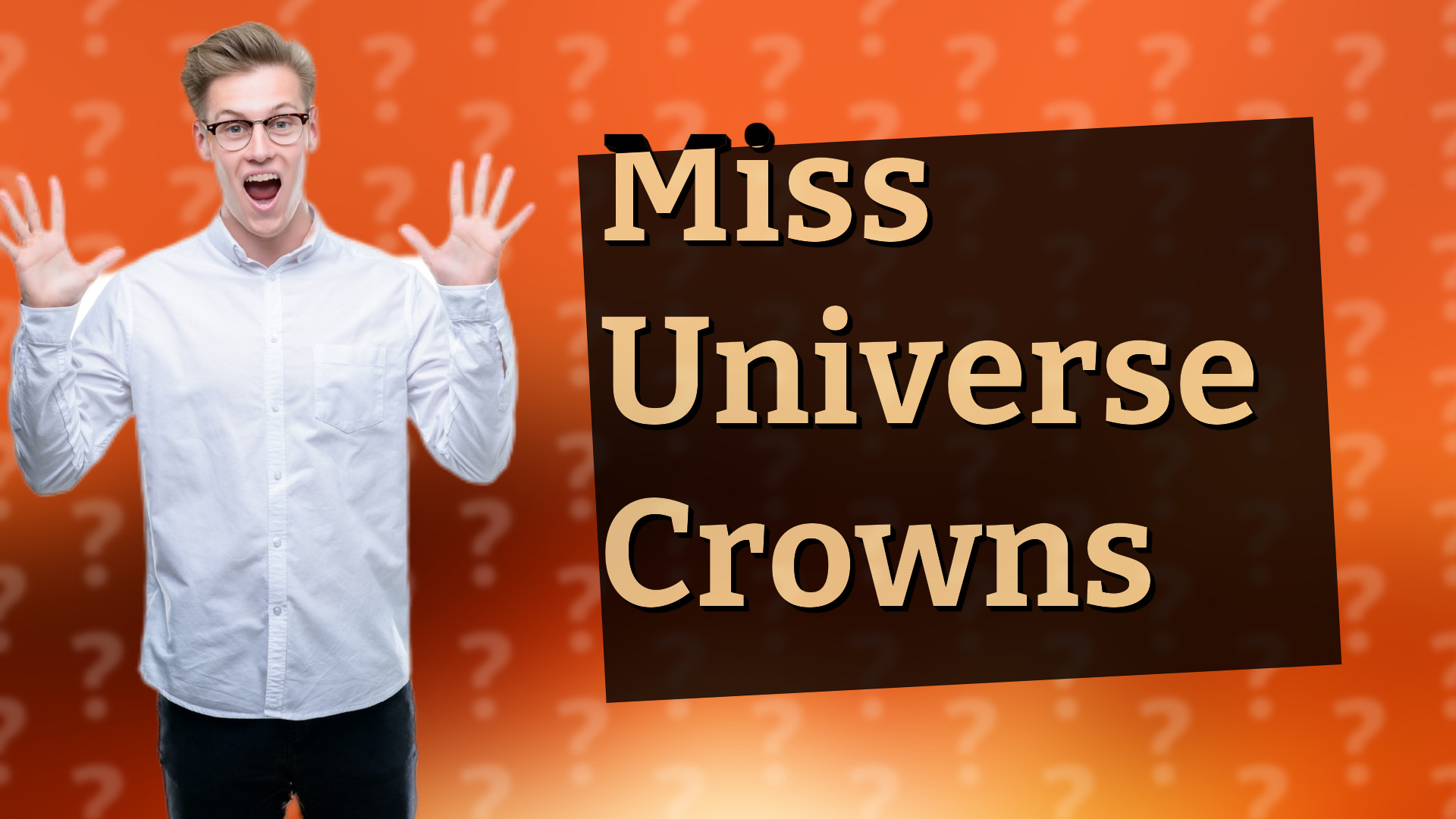Miss Universe Crowns