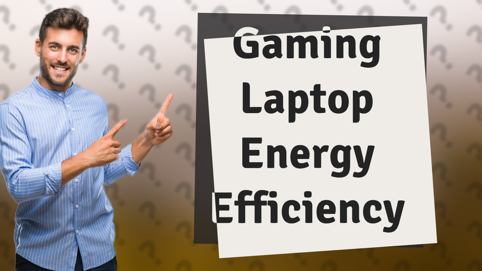 Gaming Laptop Energy Efficiency