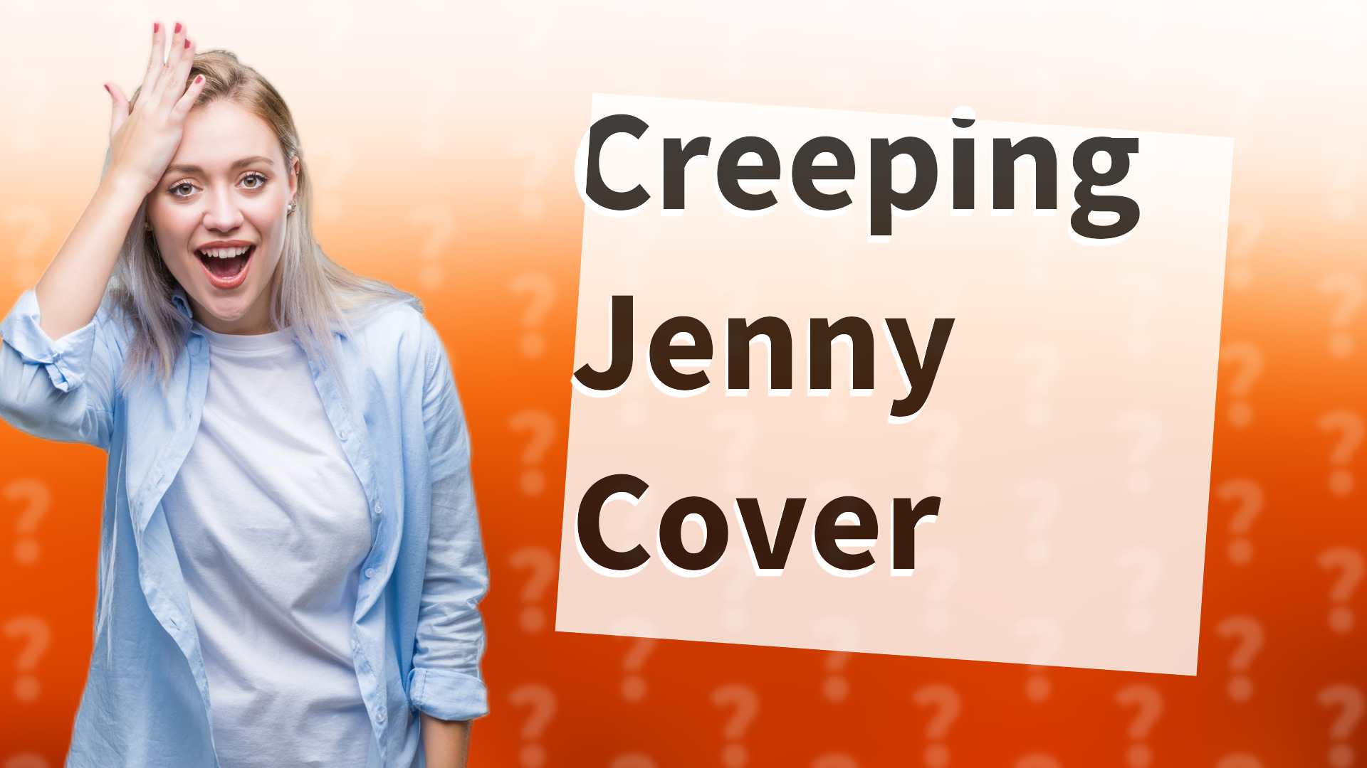 Creeping Jenny Cover