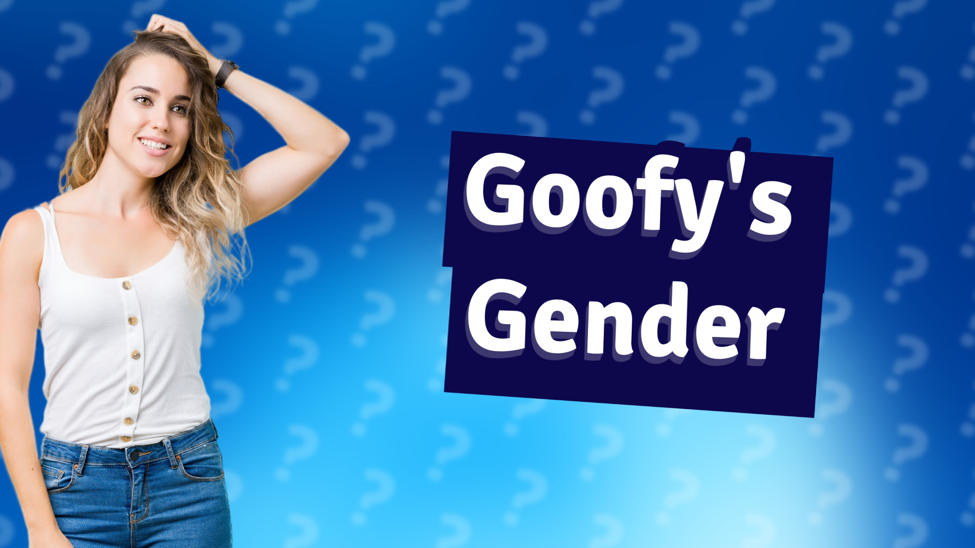 Goofy's Gender