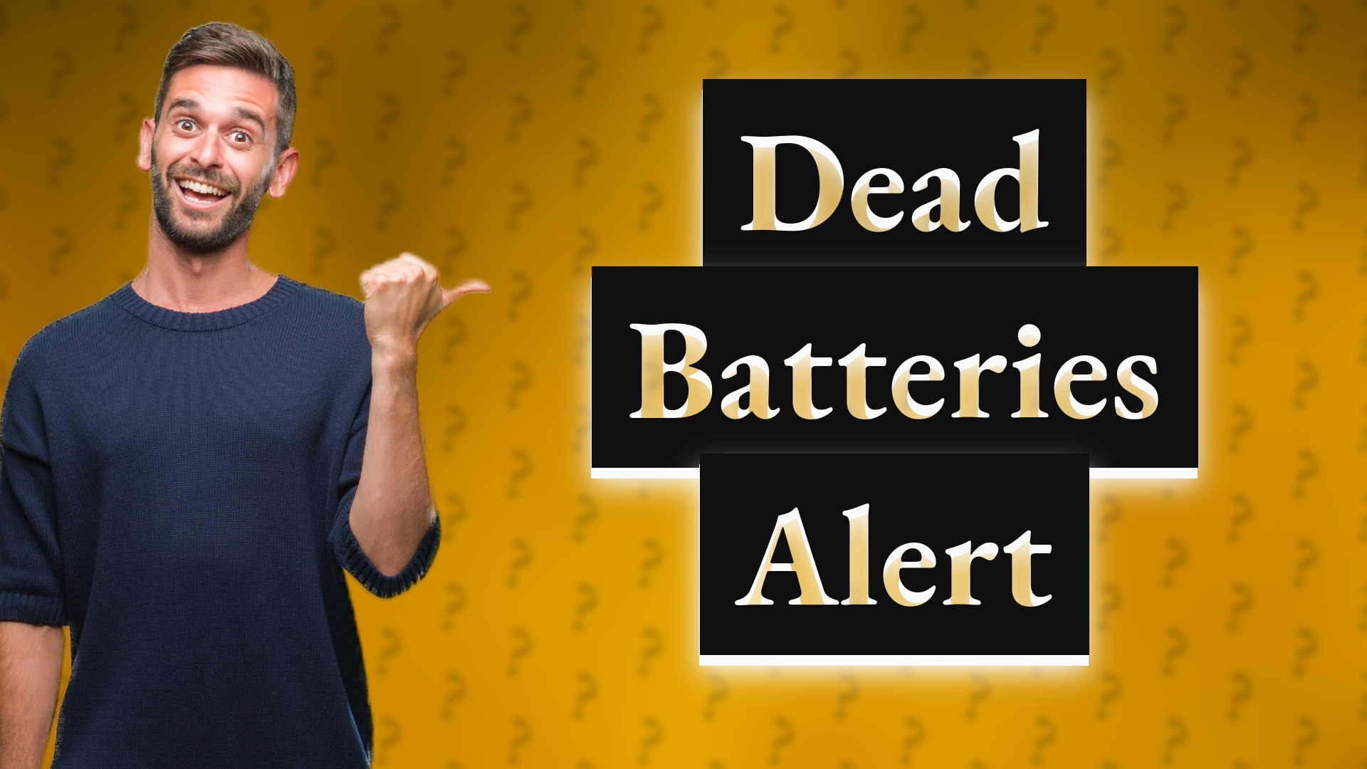 Dead Batteries Alert