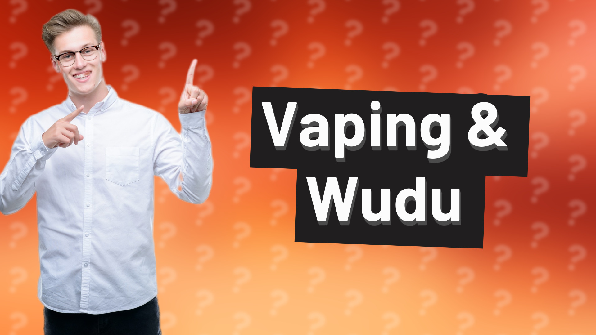 Vaping & Wudu