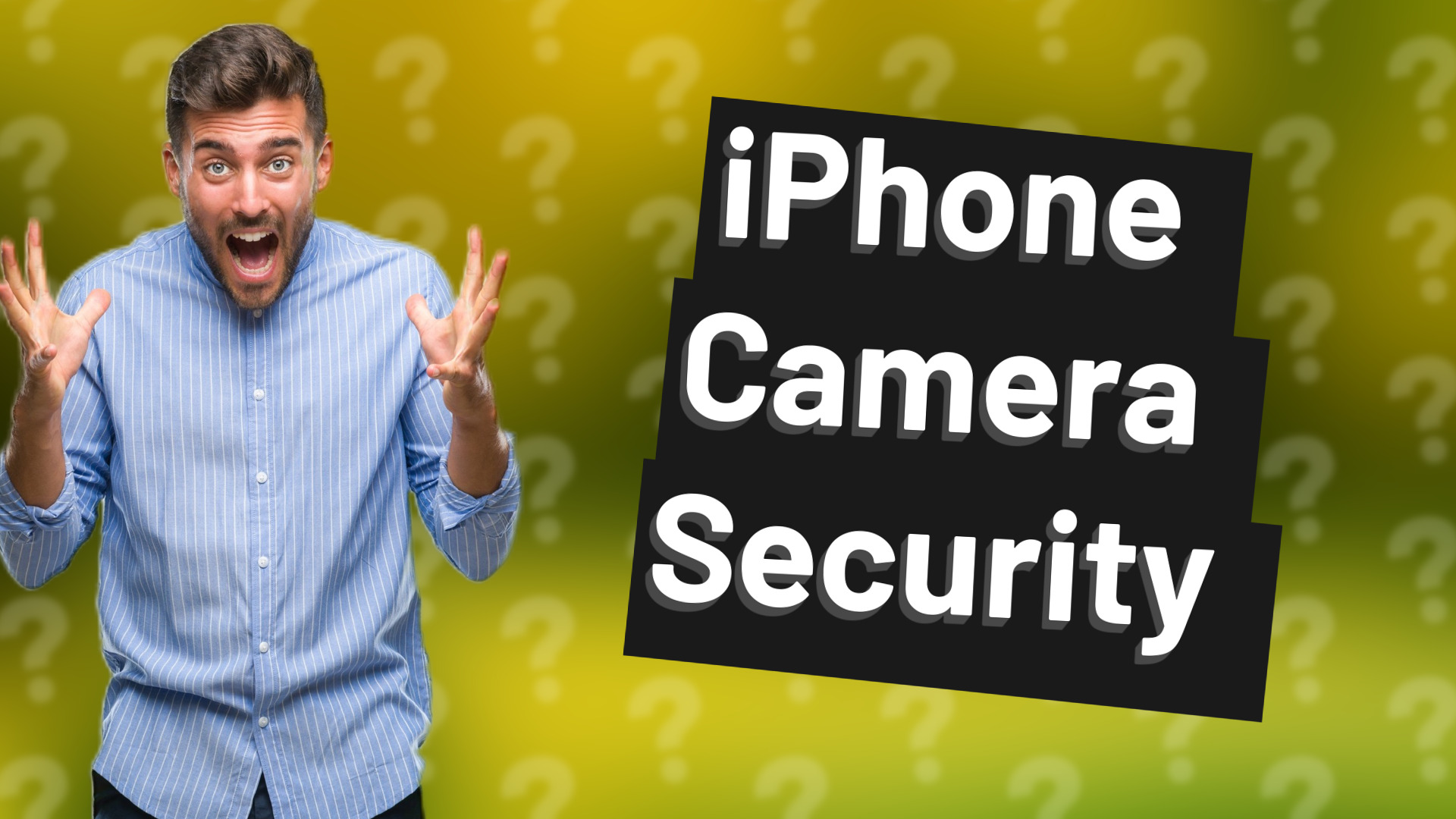 iPhone Camera Security
