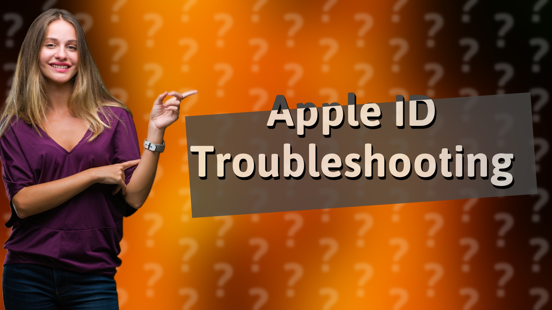 Apple ID Troubleshooting