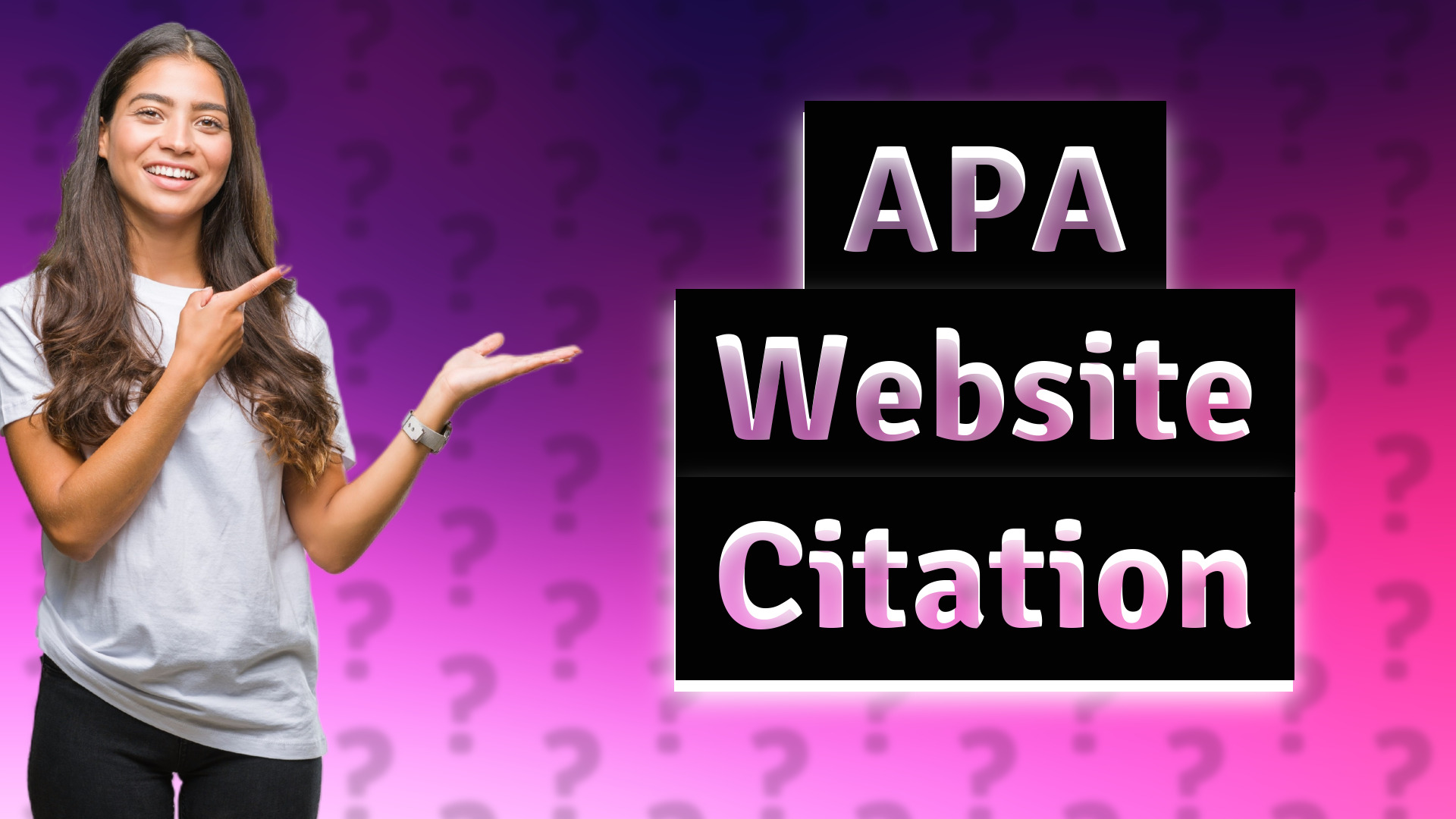 APA Website Citation