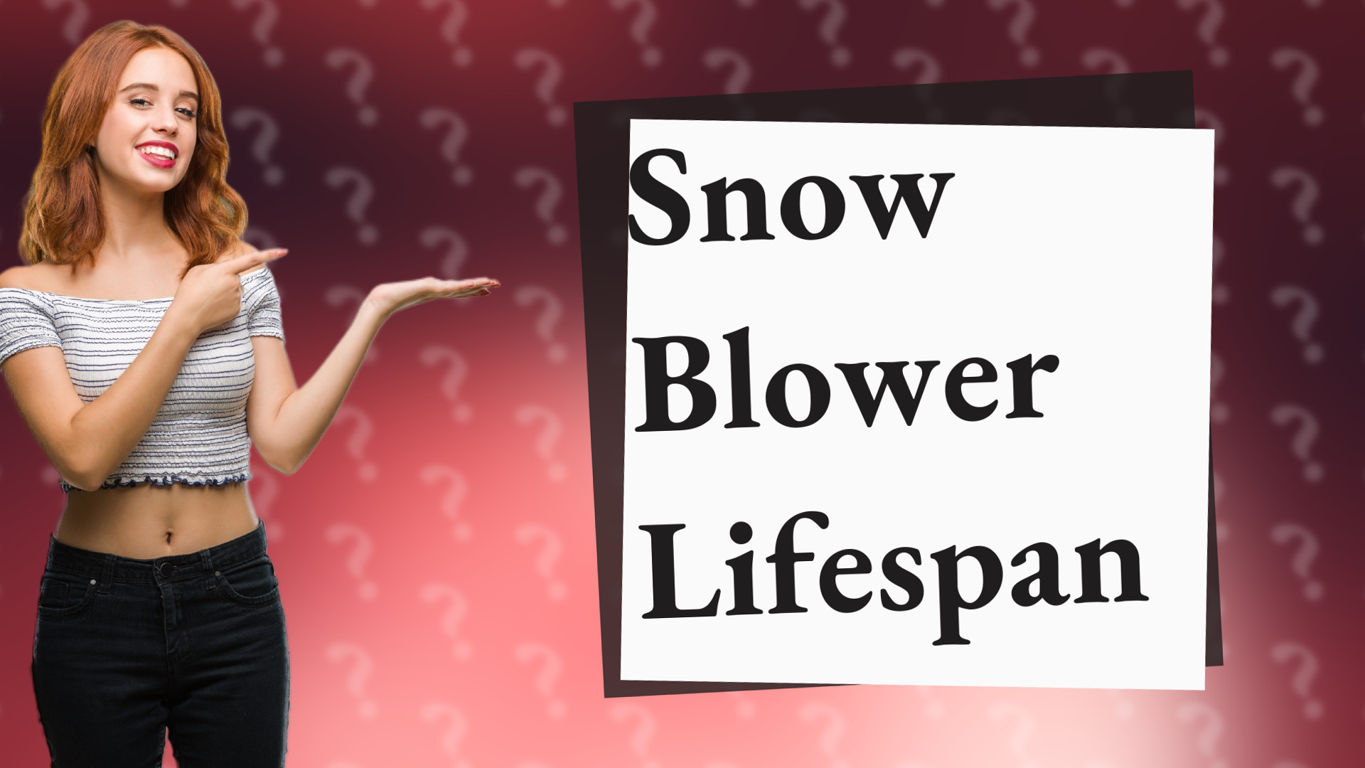 Snow Blower Lifespan