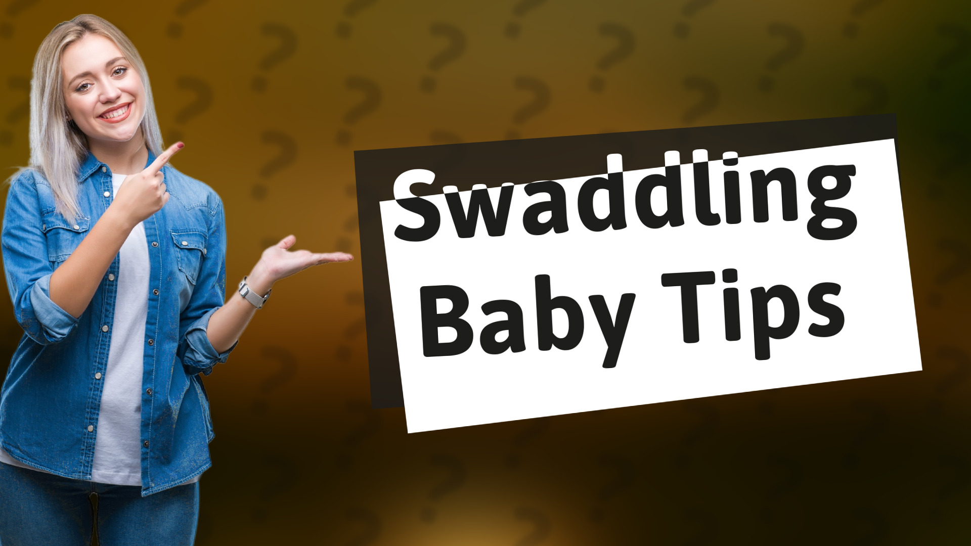 Swaddling Baby Tips