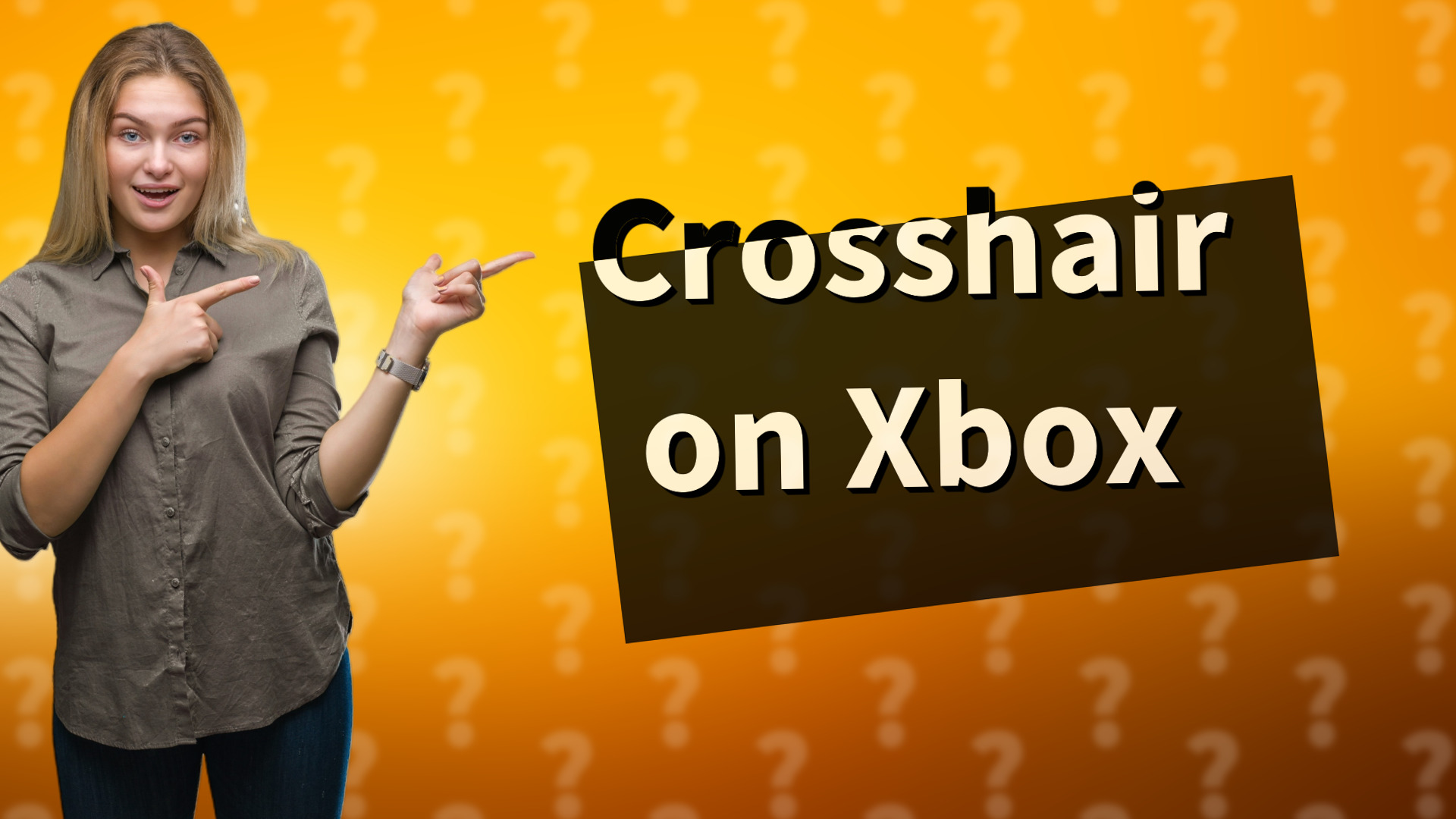Crosshair on Xbox