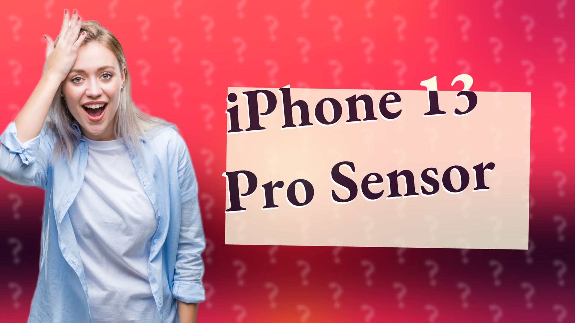 iPhone 13 Pro Sensor