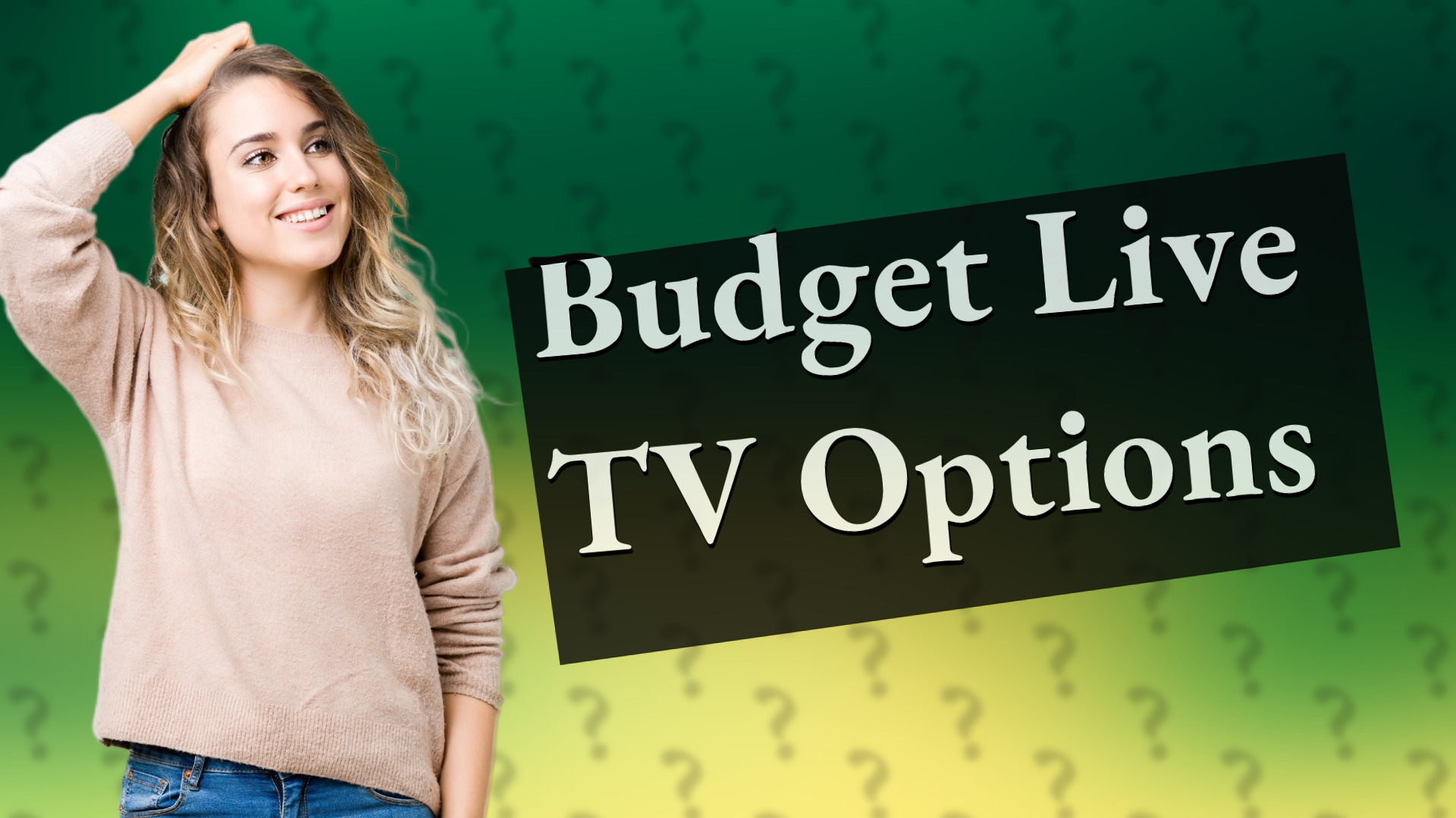 Budget Live TV Options