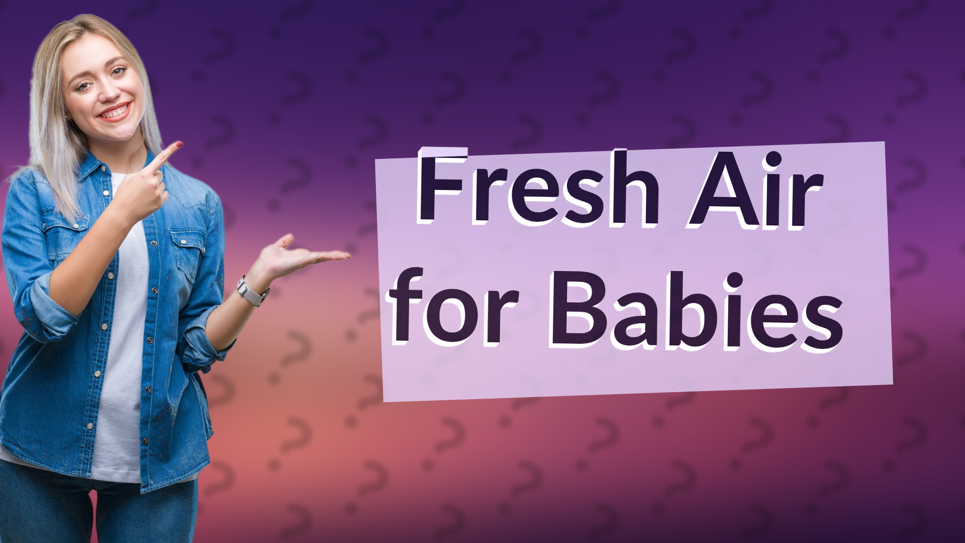 Fresh Air for Babies