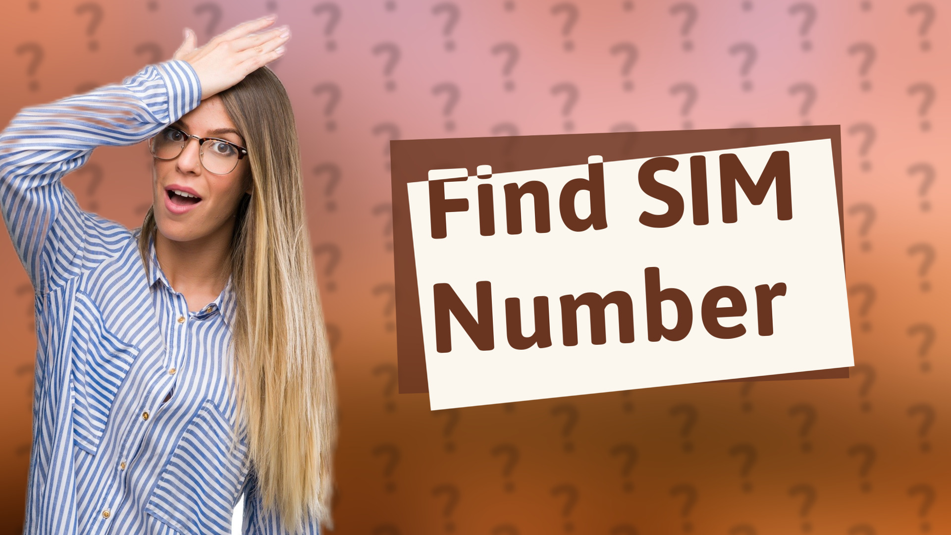 Find SIM Number