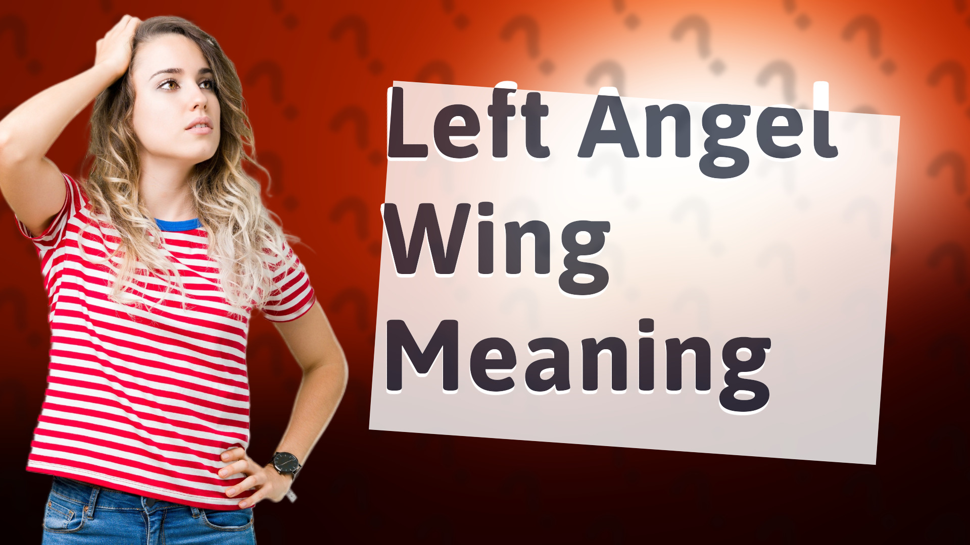 Left Angel Wing Meaning