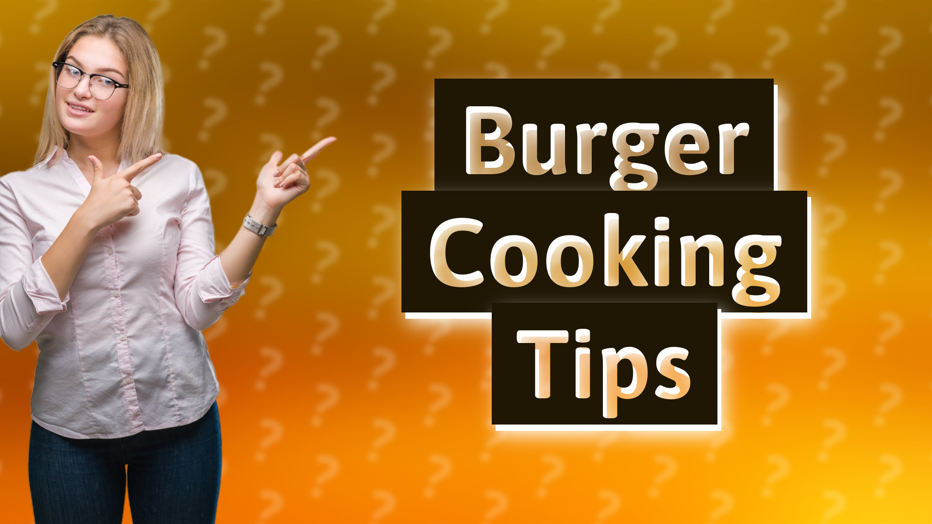 Burger Cooking Tips
