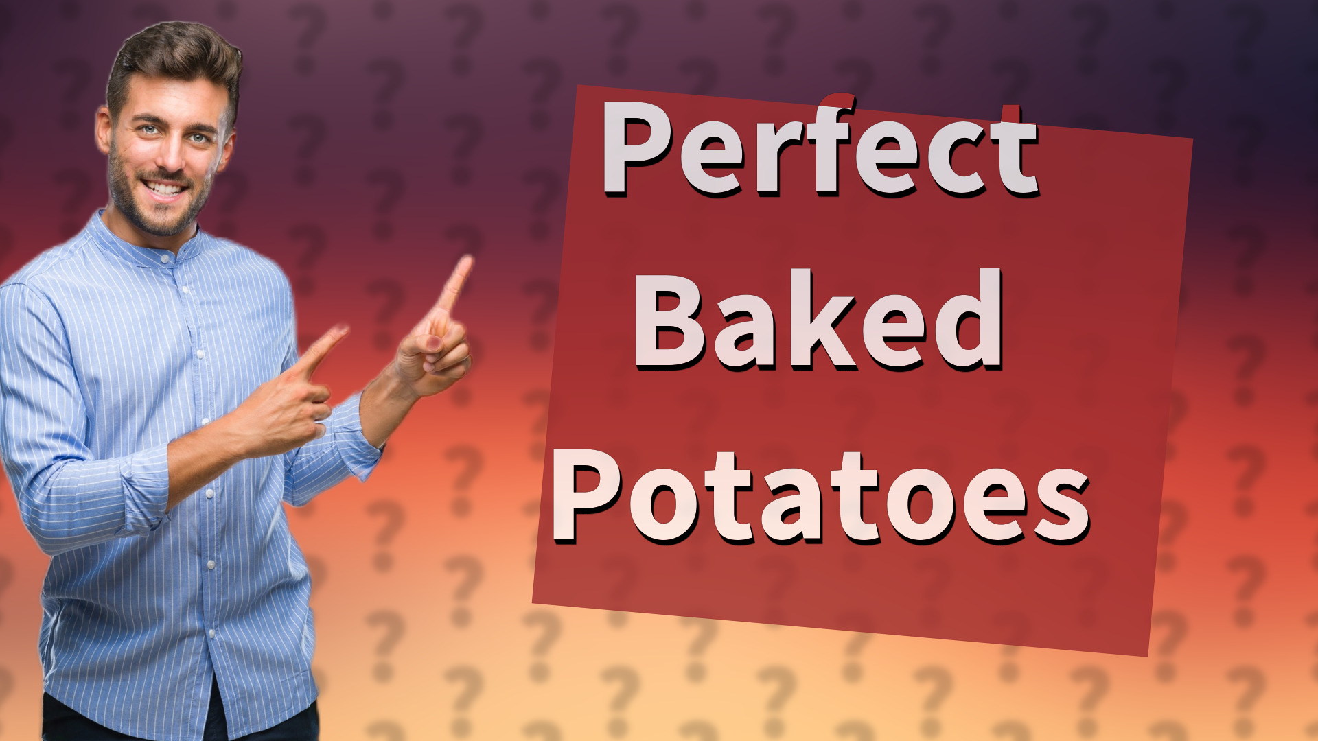 Perfect Baked Potatoes