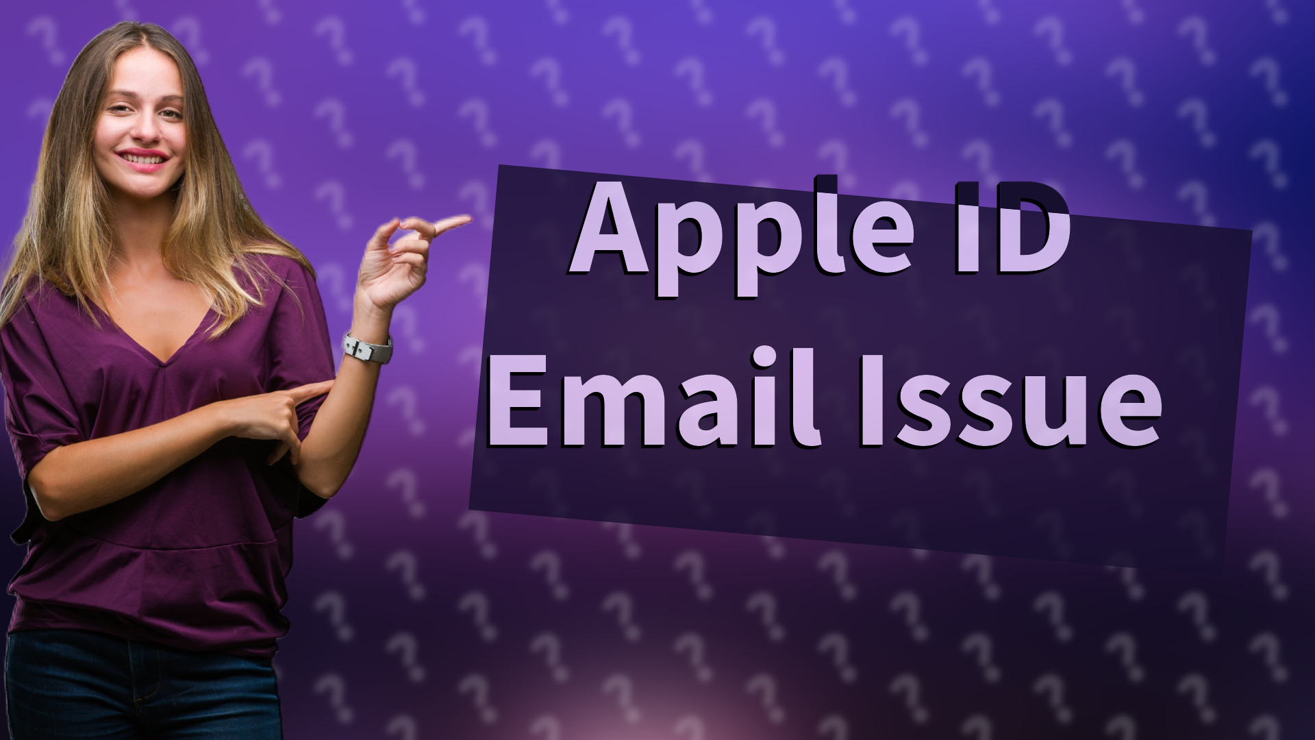 Apple ID Email Issue