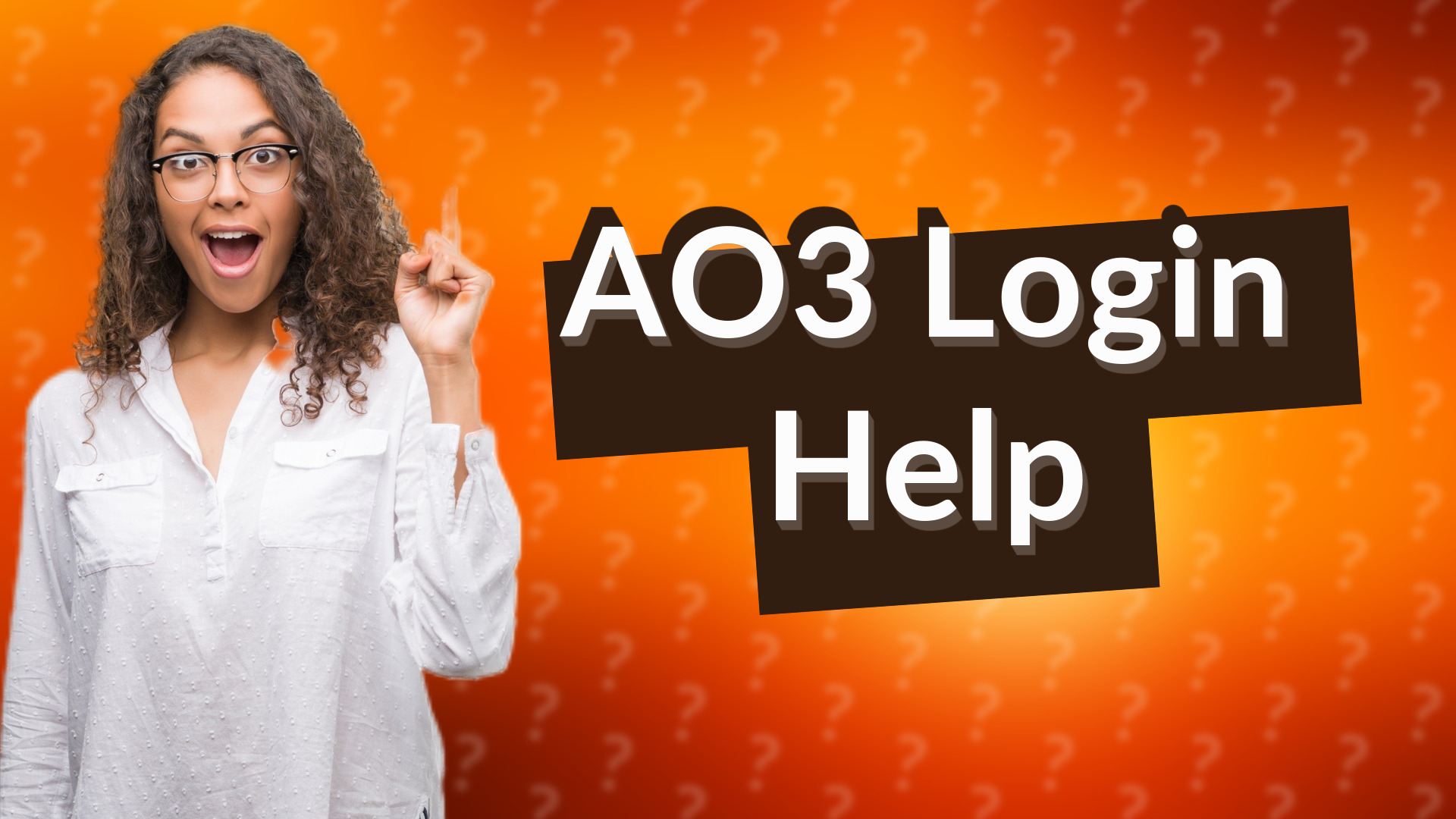 AO3 Login Help