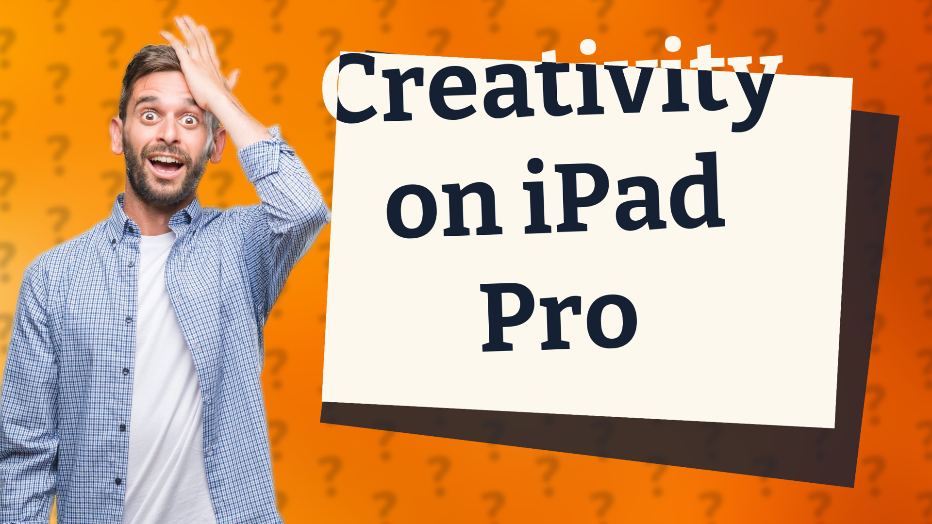 Creativity on iPad Pro