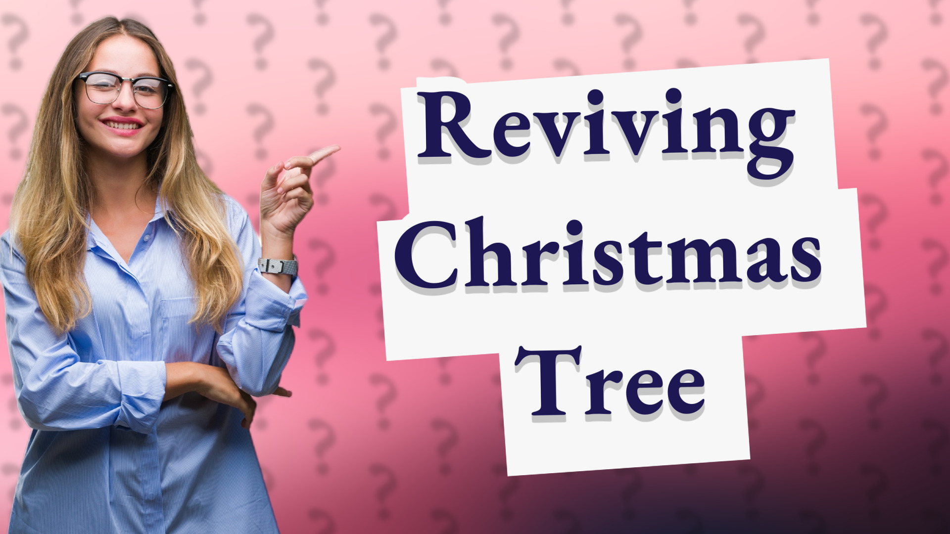 Reviving Christmas Tree