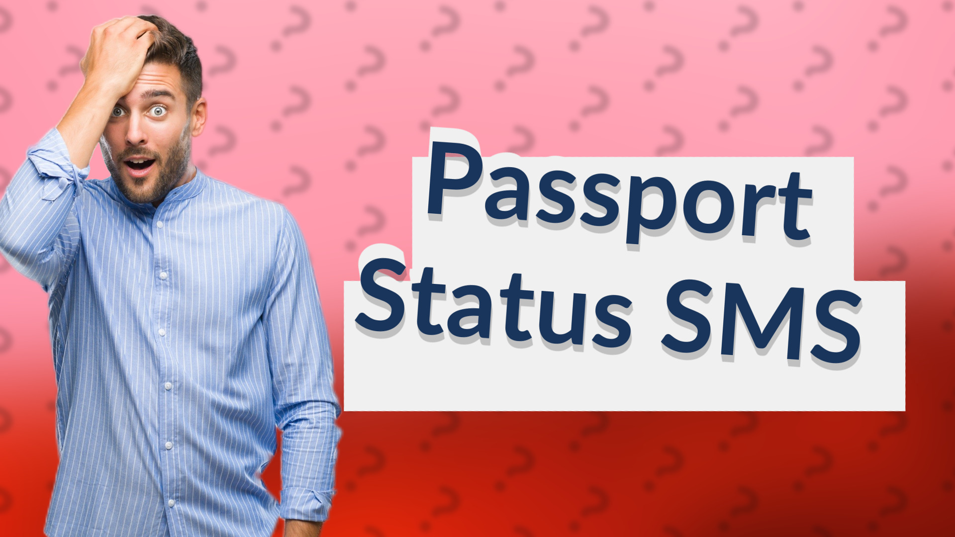Passport Status SMS