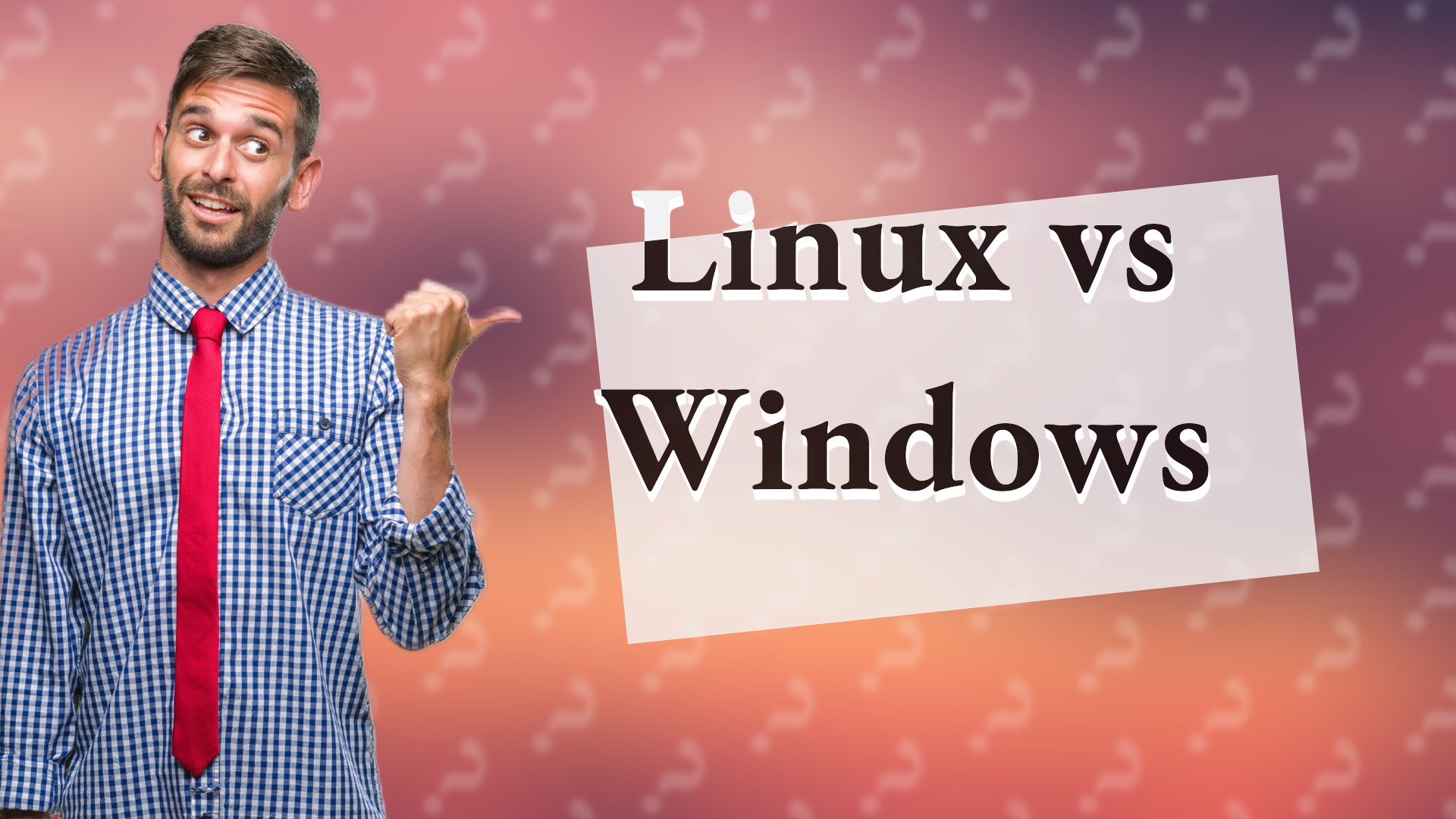 Linux vs Windows