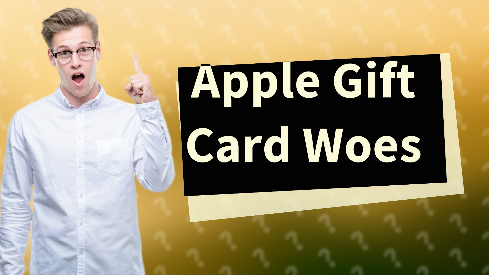 Apple Gift Card Woes