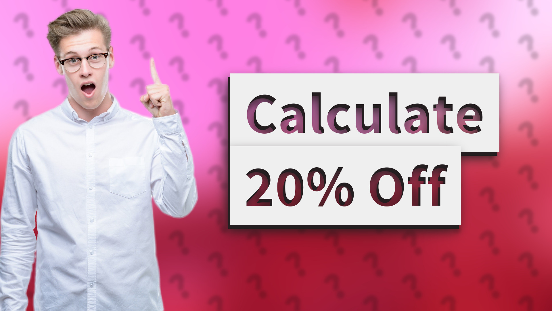 Calculate 20% Off